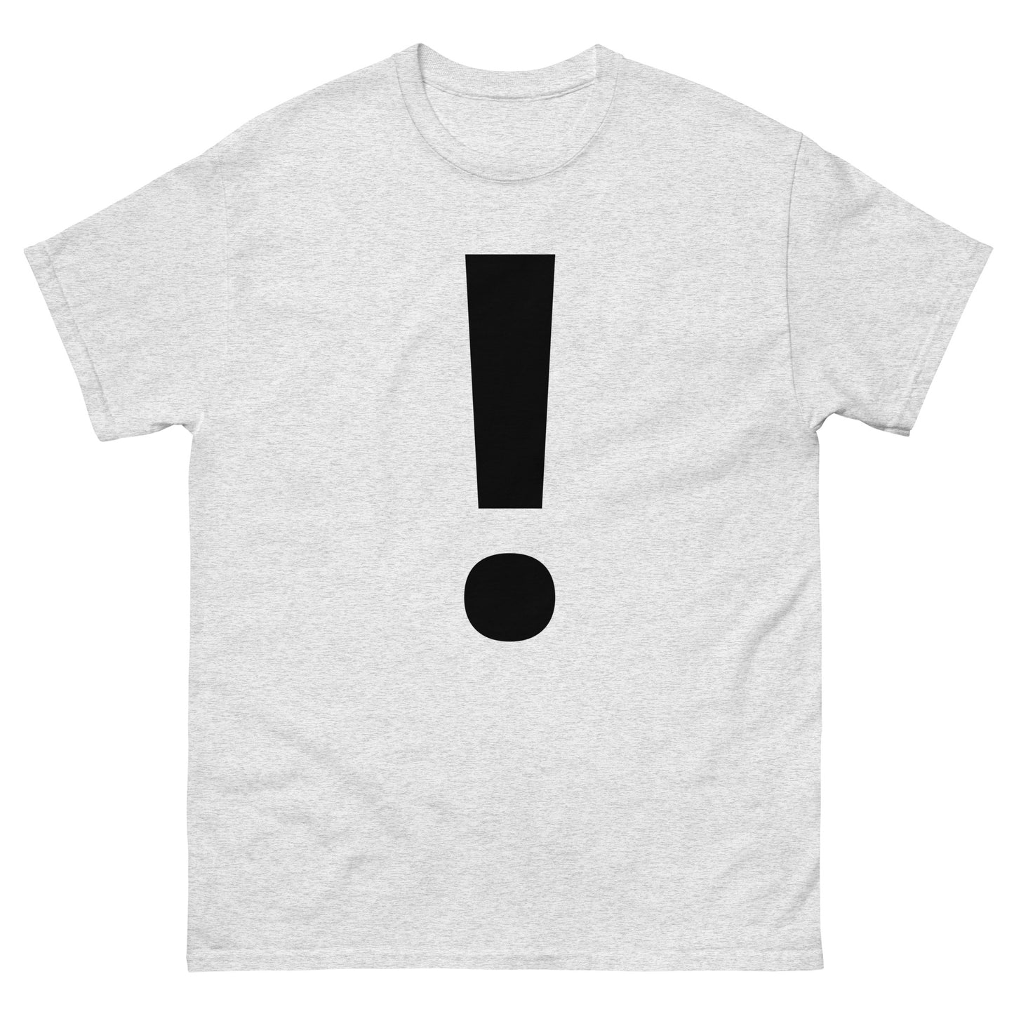 "Exclamation symbol BL" Men's classic tee