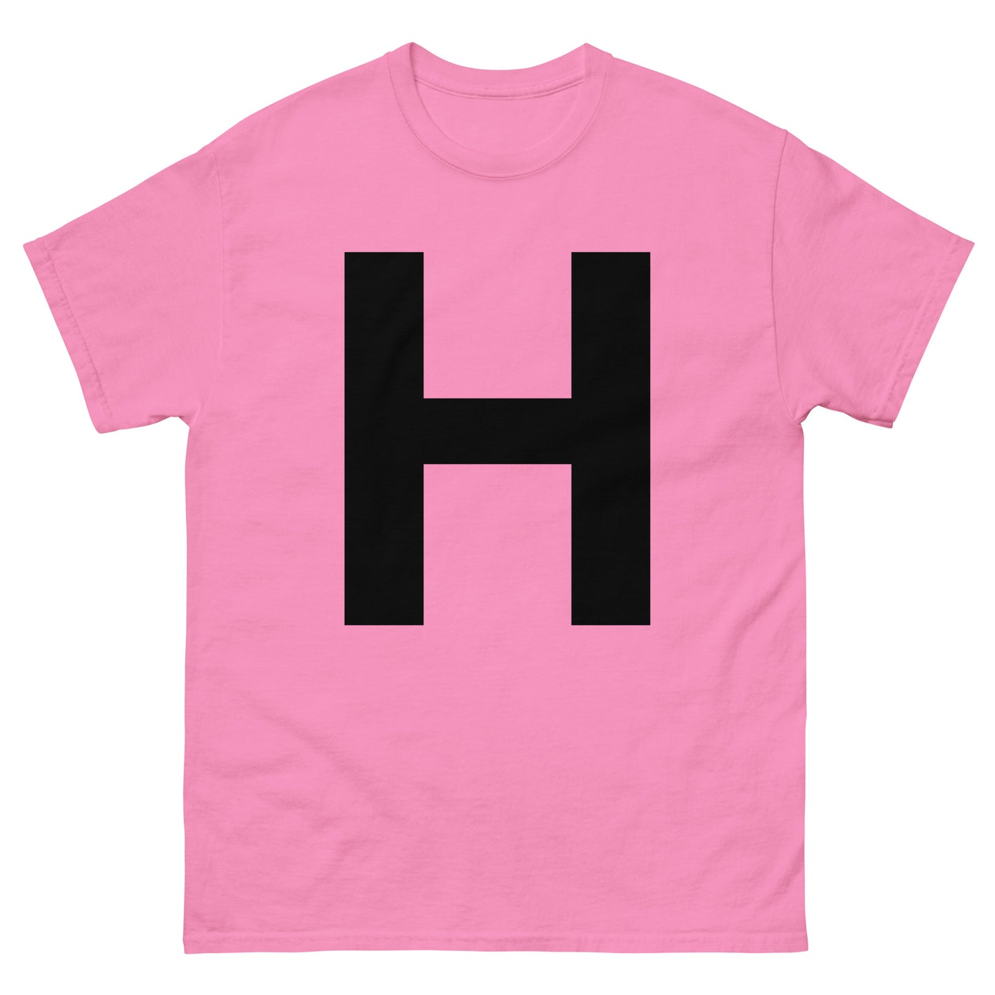 "H letter BL" Men's classic tee