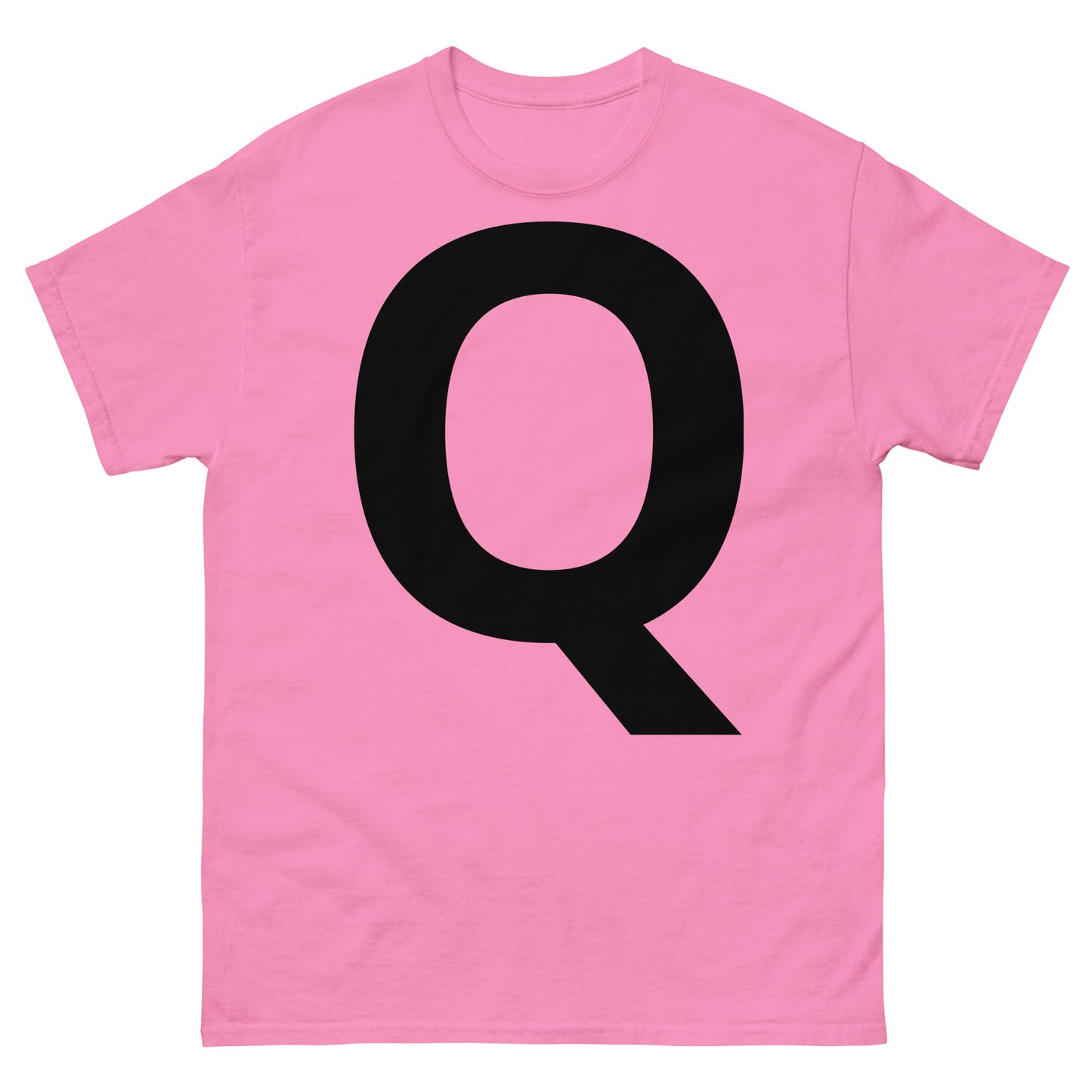 "Q letter BL" Men's classic tee