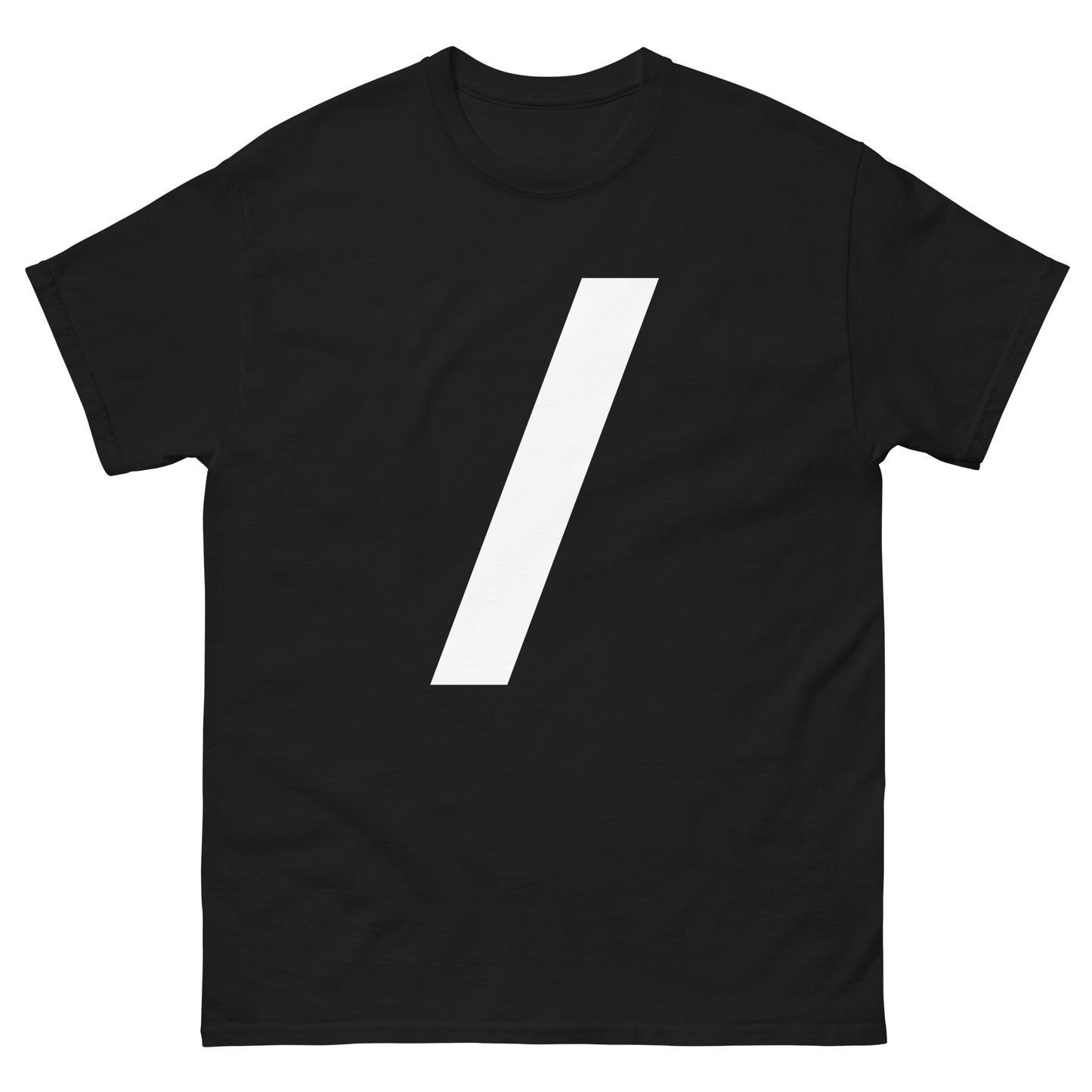 "Forward slash symbol WL" Men's classic tee