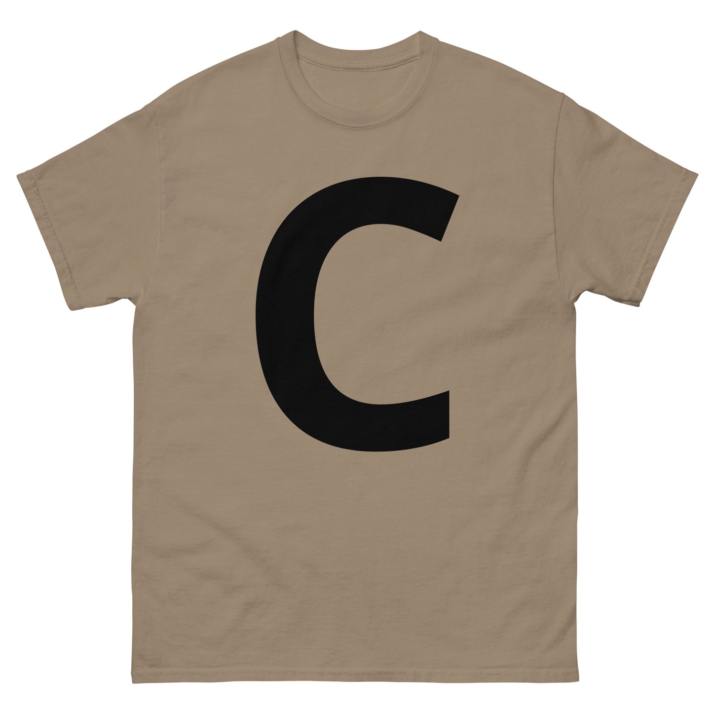 "C letter BL" Men's classic tee