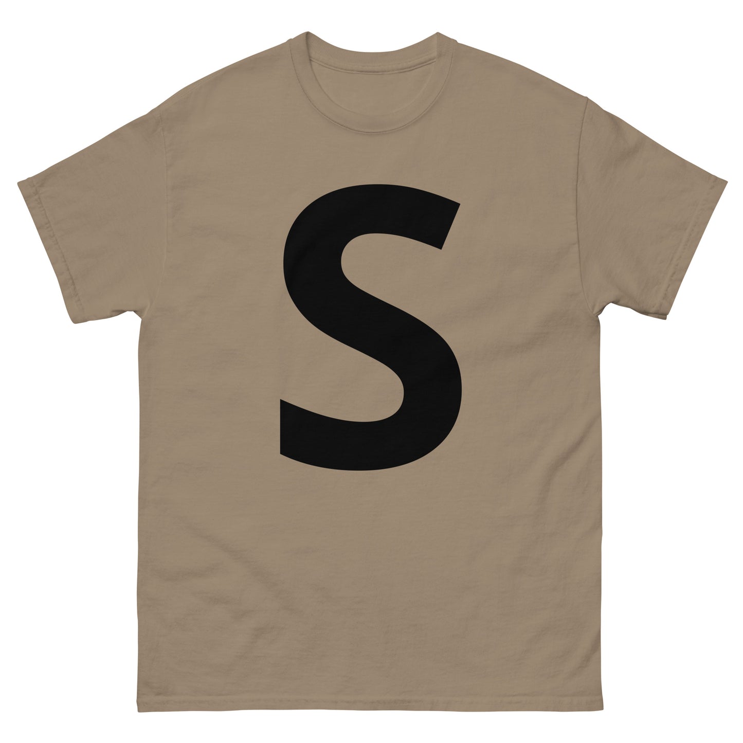 "S letter BL" Men's classic tee