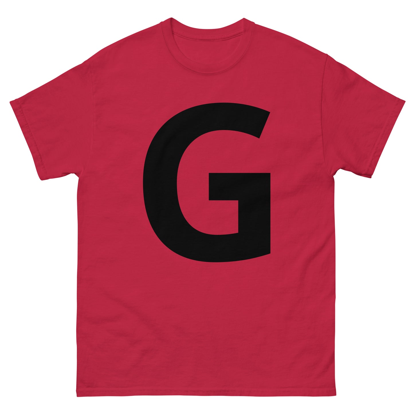 "G letter BL" Men's classic tee