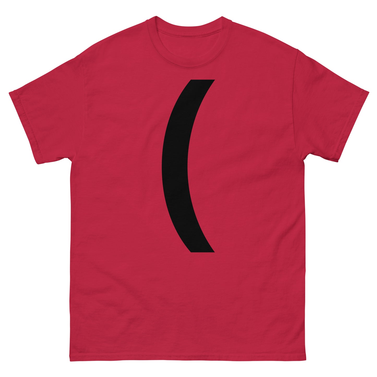 "Left parenthesis BL" Men's classic tee