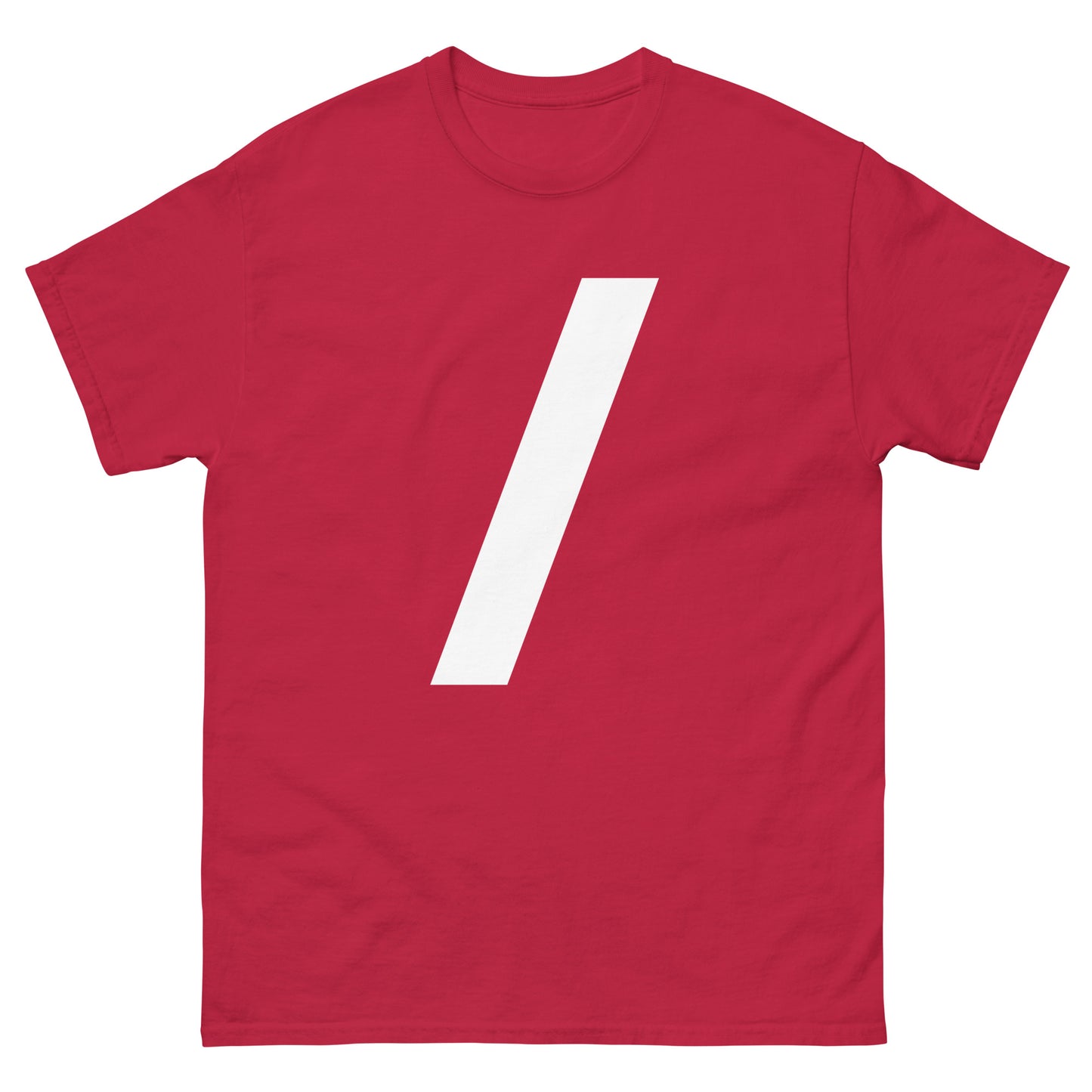 "Forward slash symbol WL" Men's classic tee