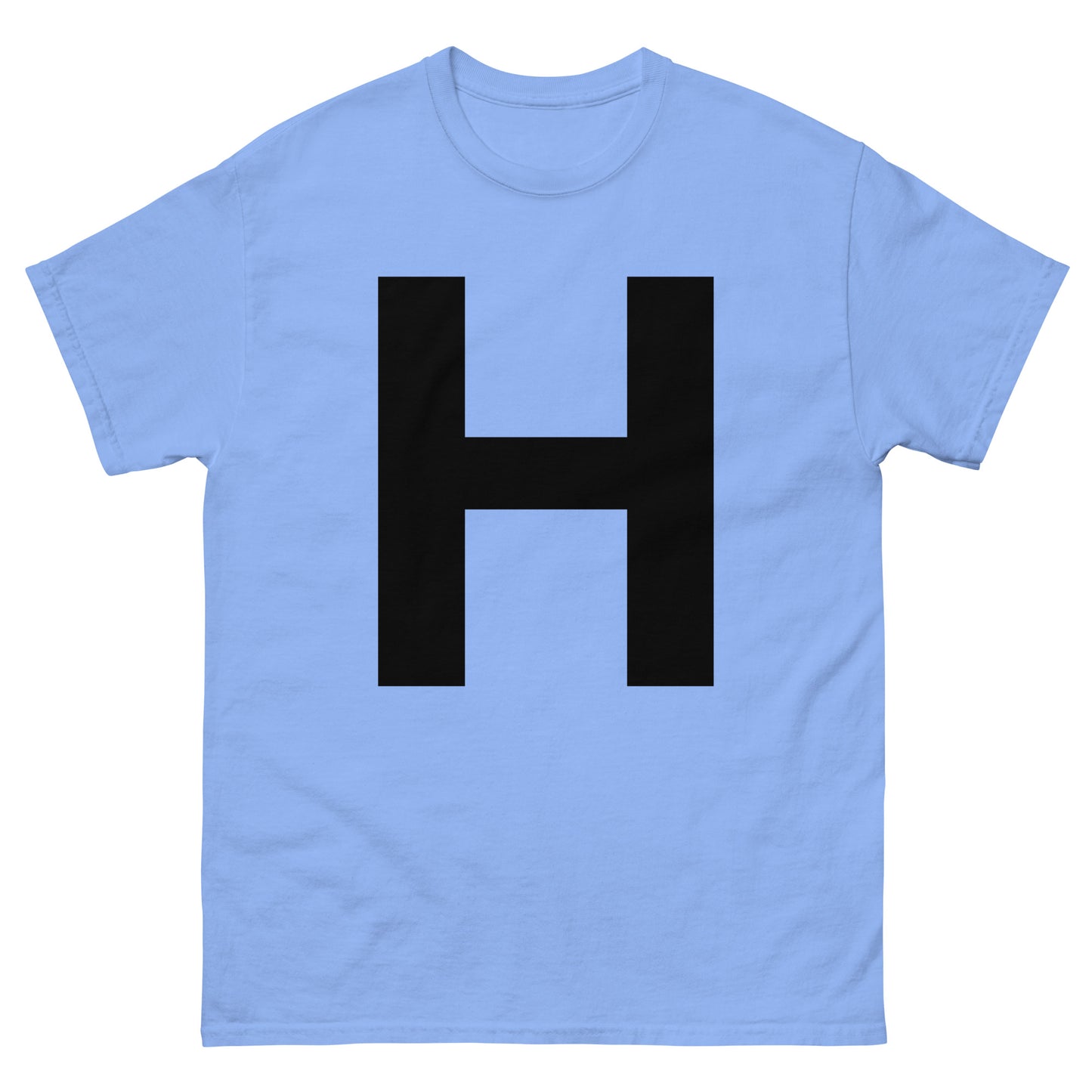 "H letter BL" Men's classic tee