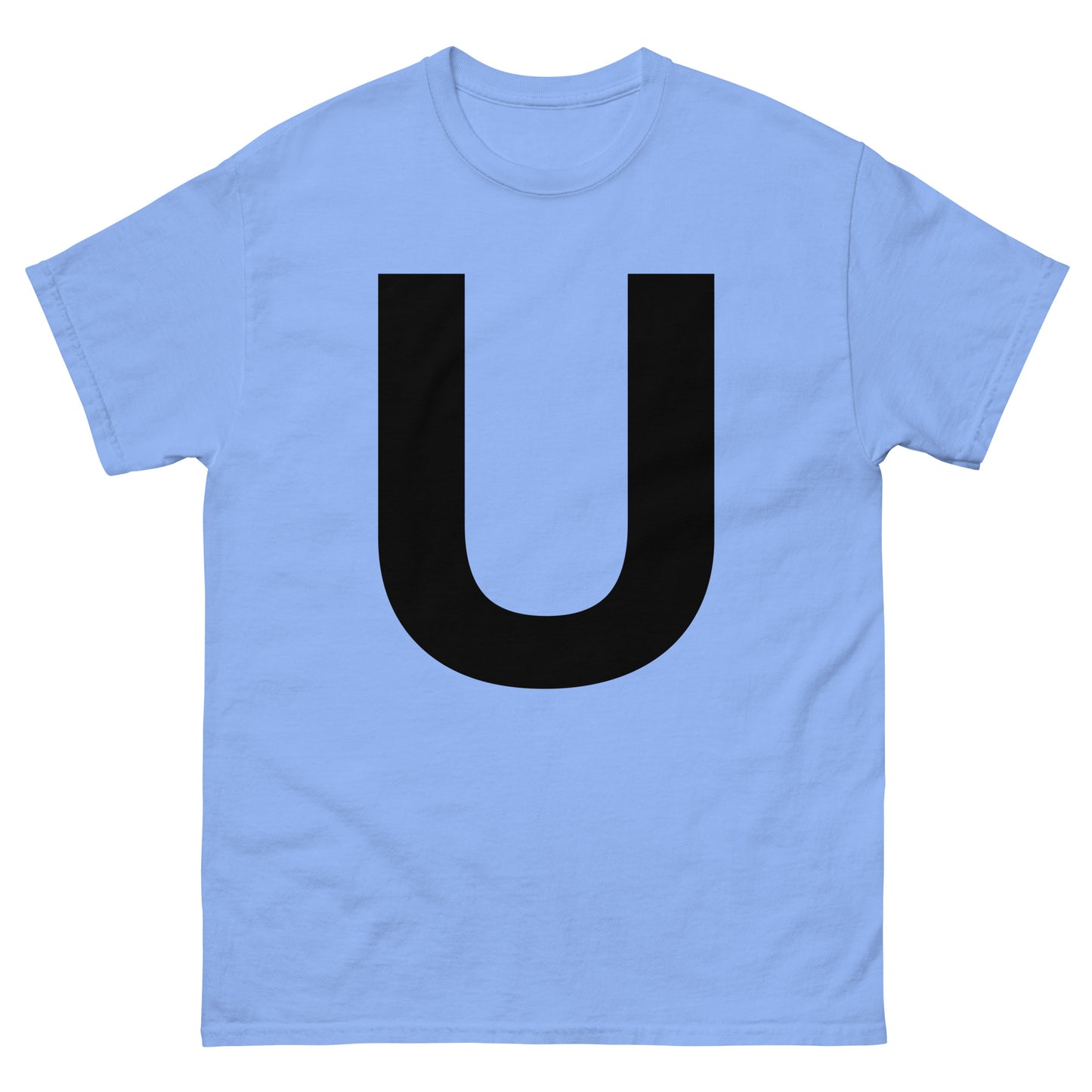"U letter BL" Men's classic tee