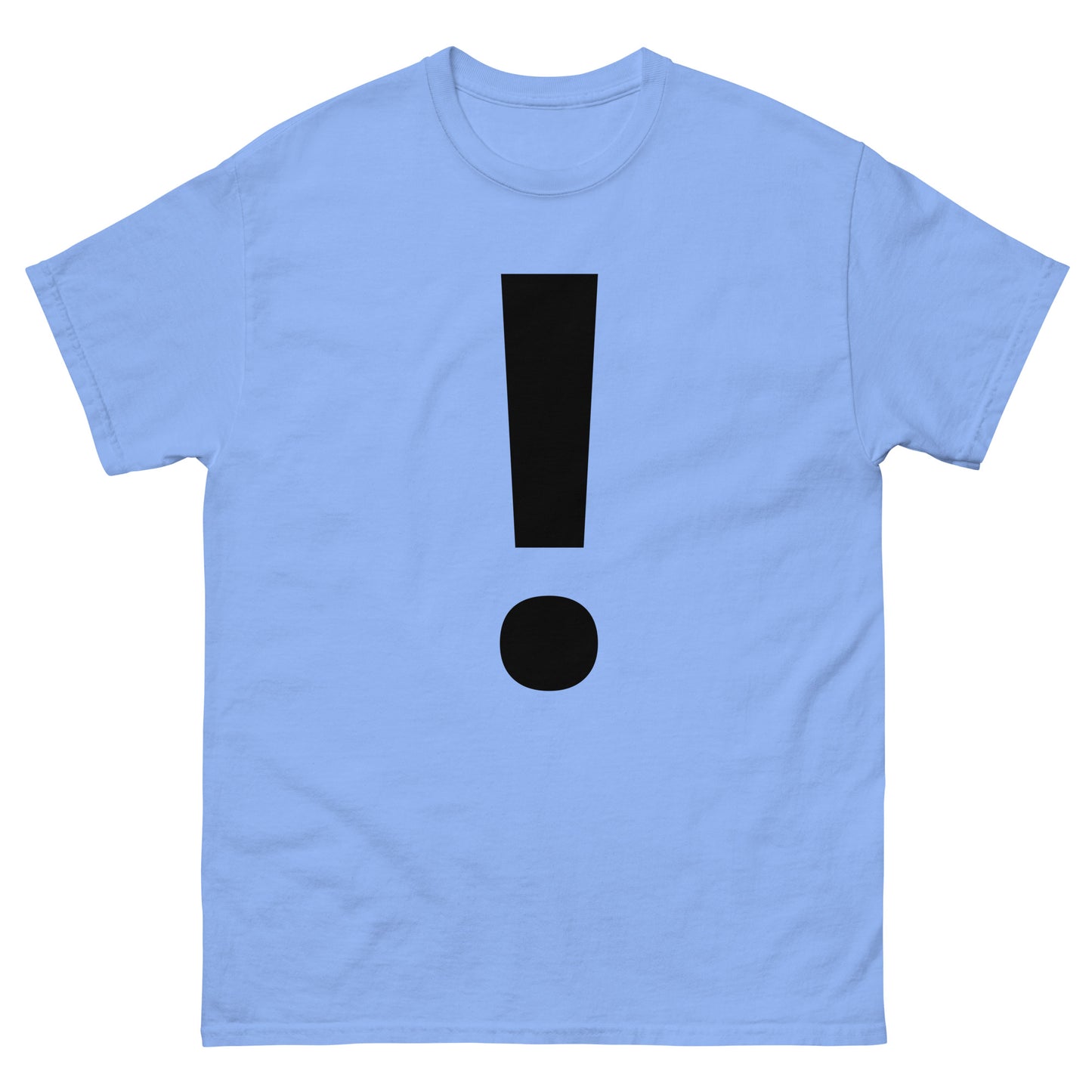"Exclamation symbol BL" Men's classic tee