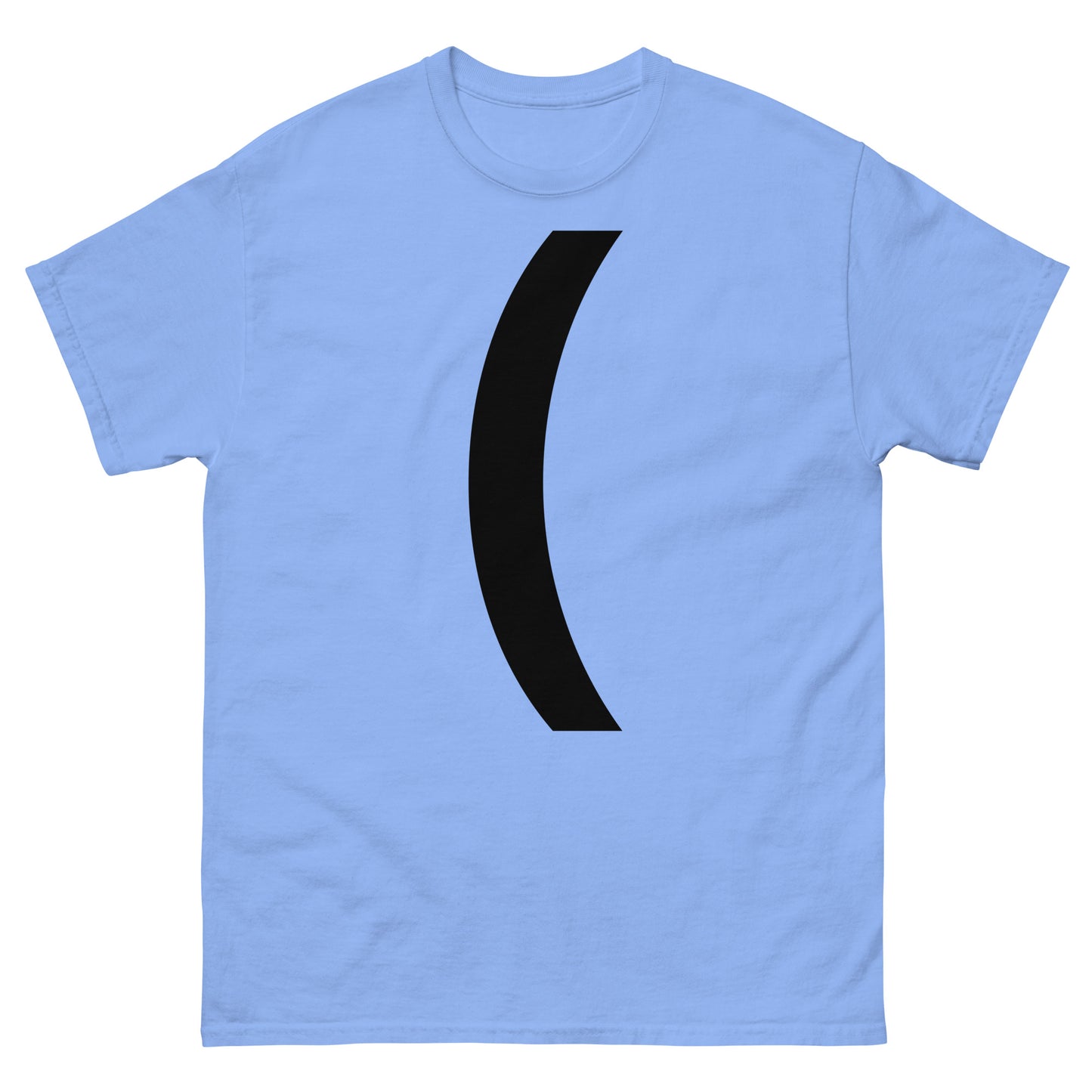 "Left parenthesis BL" Men's classic tee