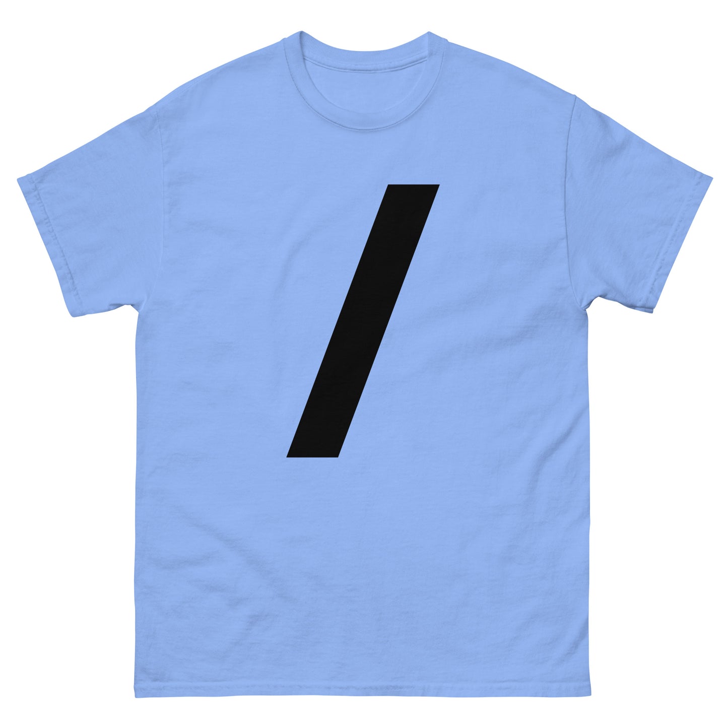 "Forward slash symbol BL" Men's classic tee