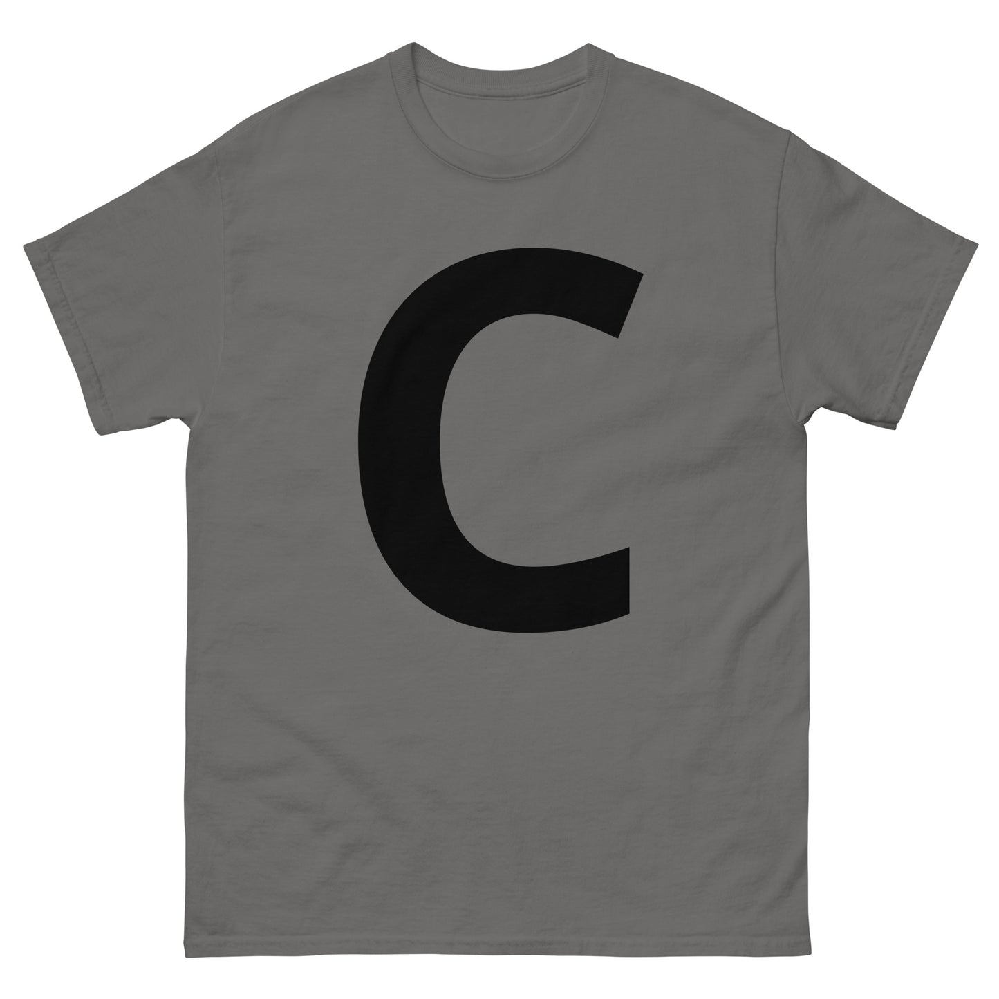 "C letter BL" Men's classic tee