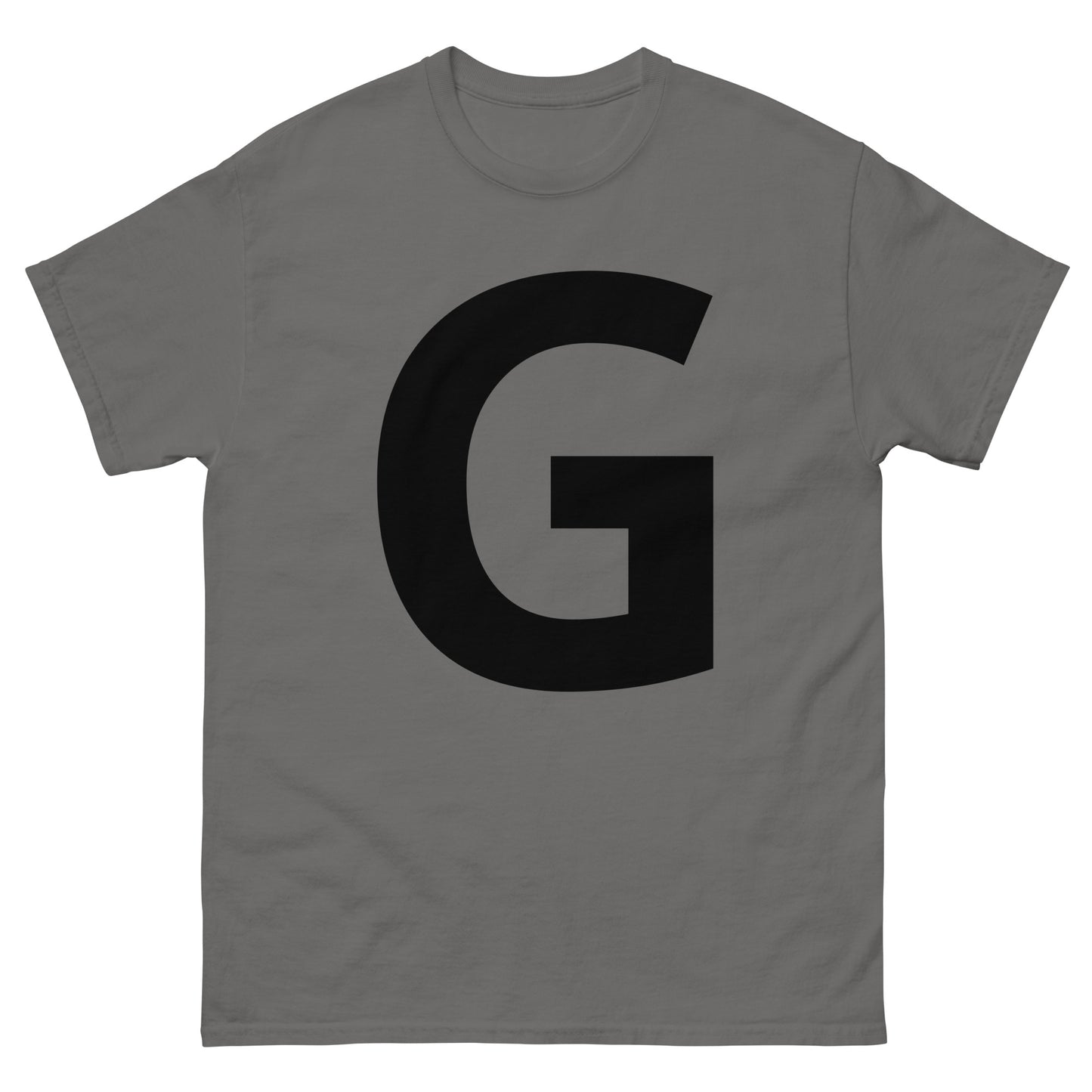 "G letter BL" Men's classic tee
