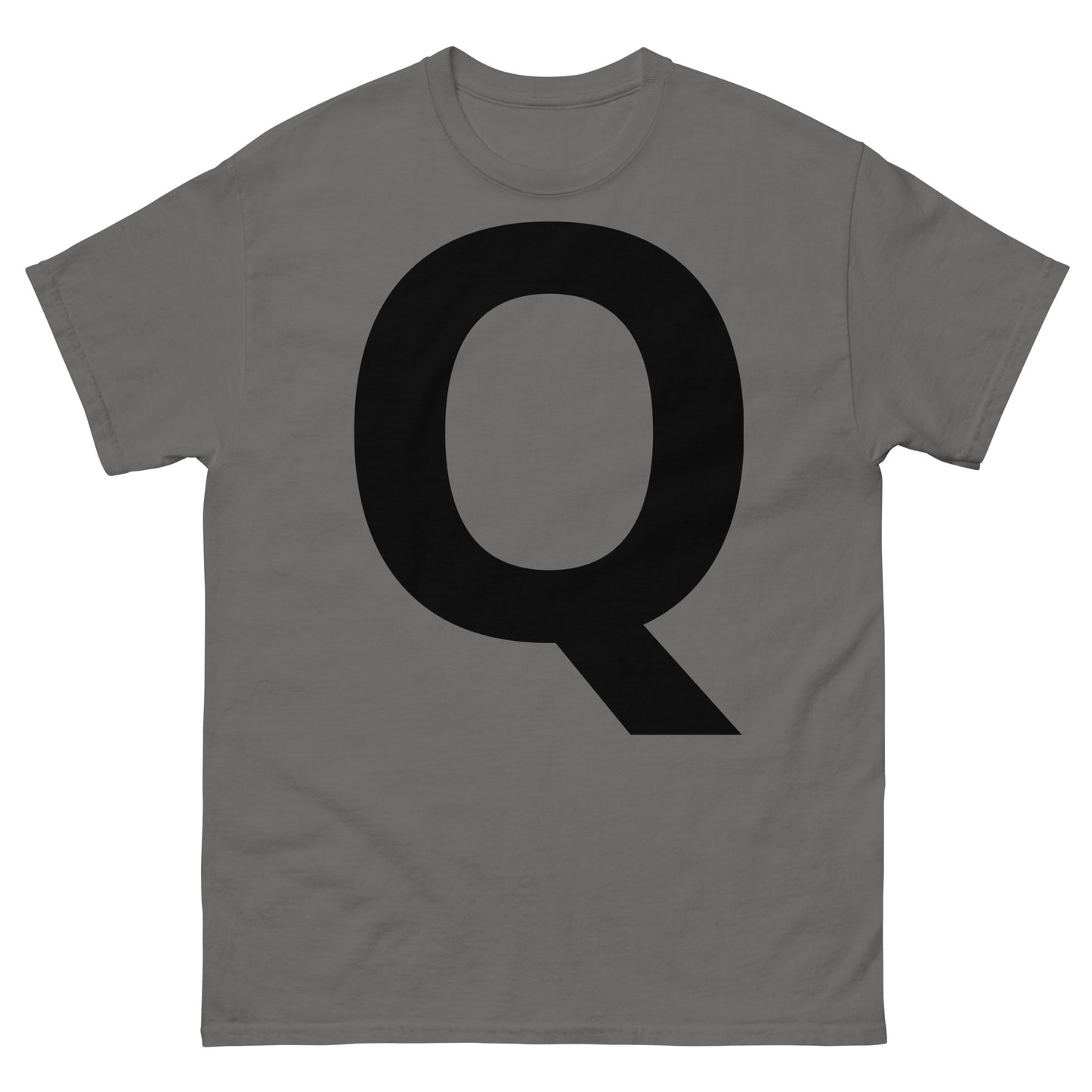 "Q letter BL" Men's classic tee