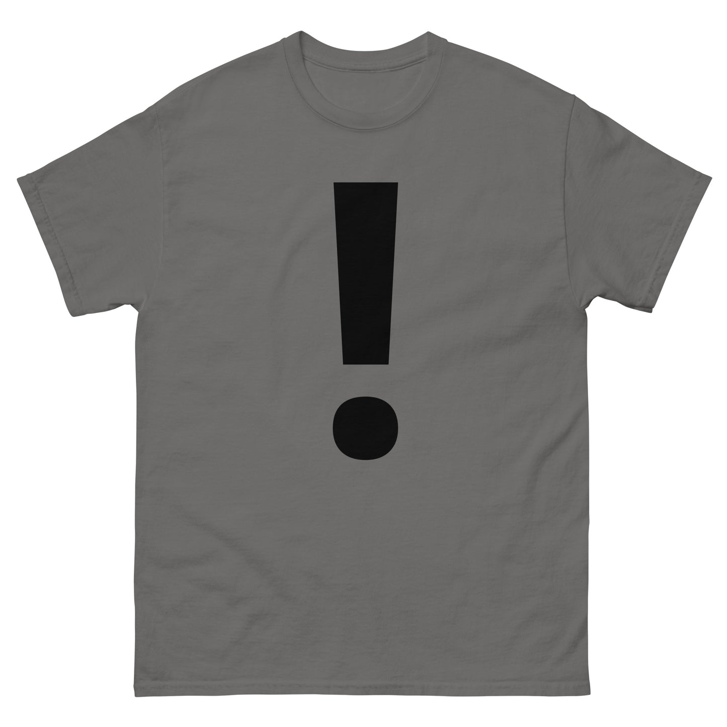 "Exclamation symbol BL" Men's classic tee