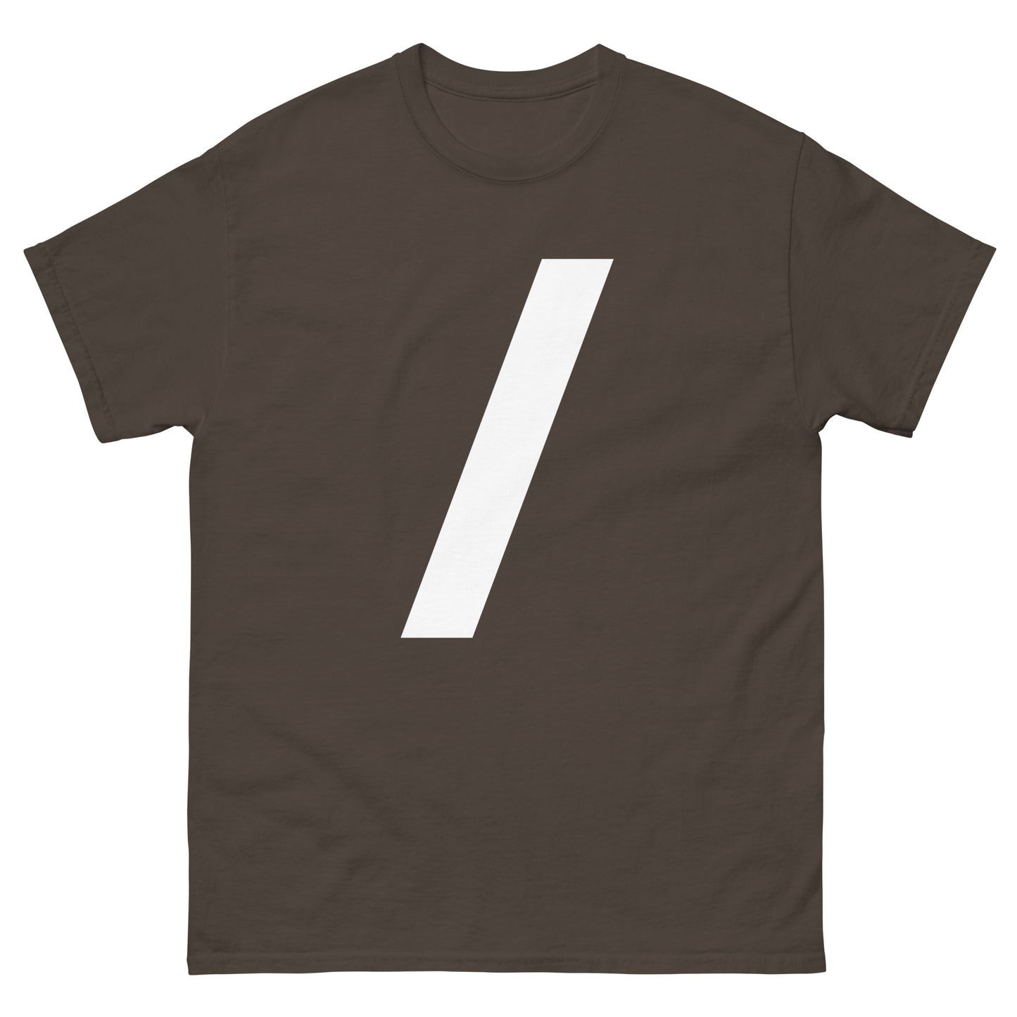 "Forward slash symbol WL" Men's classic tee