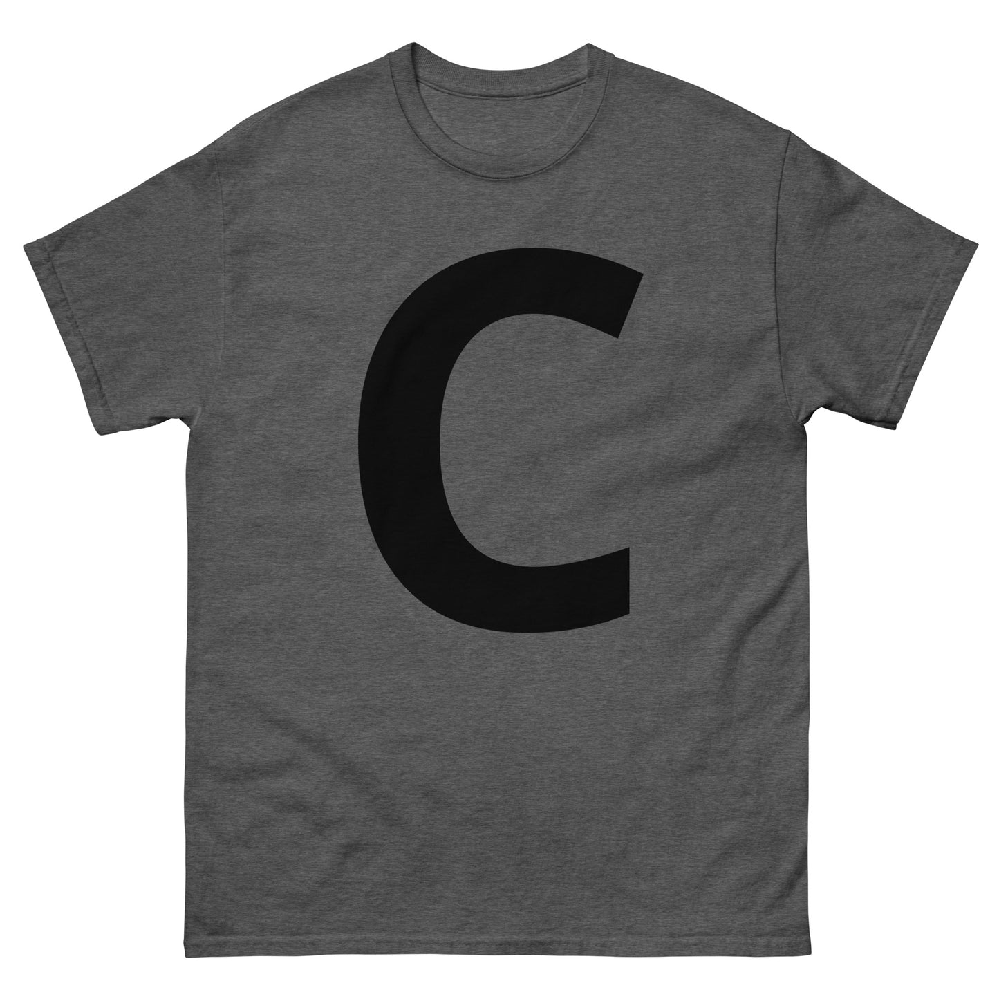"C letter BL" Men's classic tee