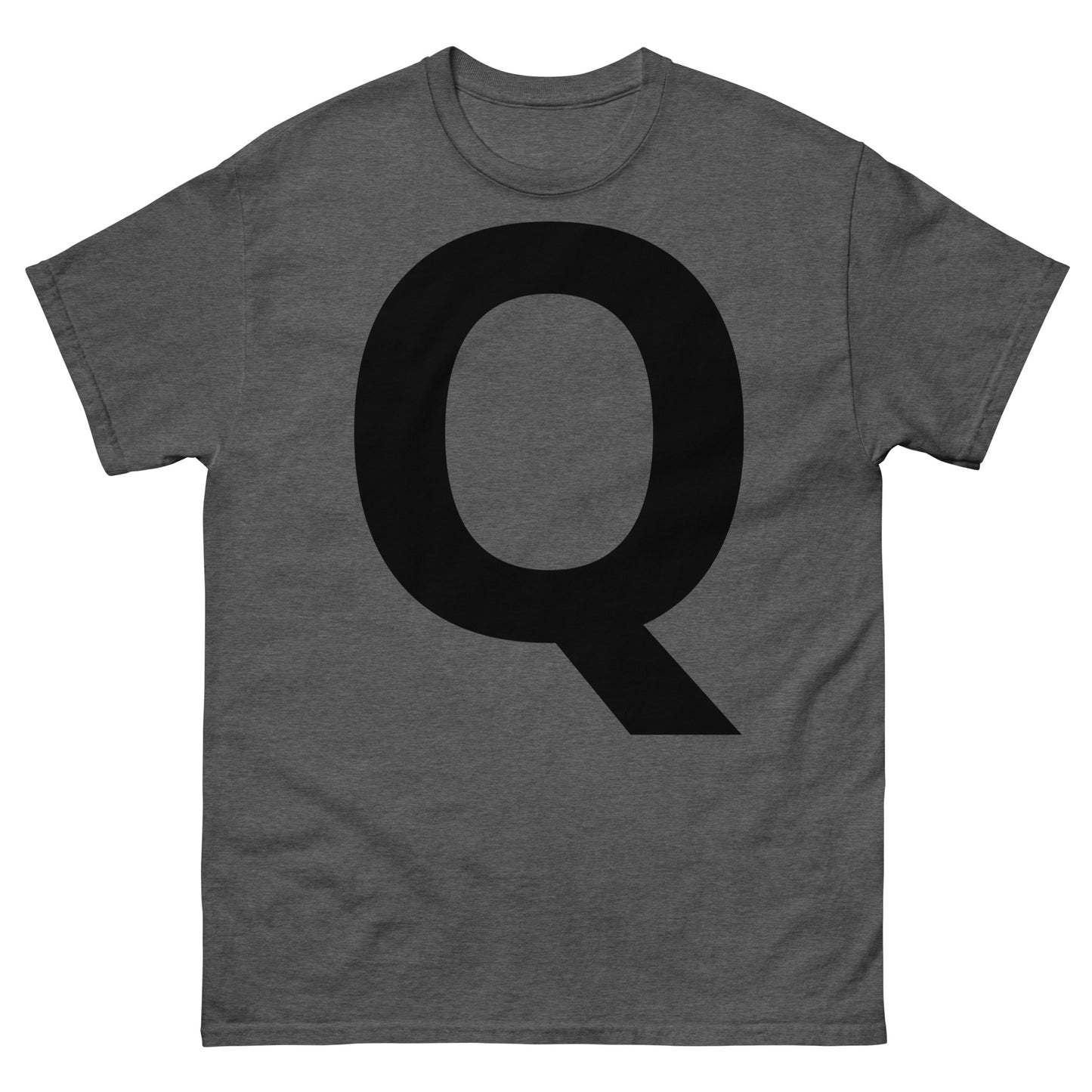 "Q letter BL" Men's classic tee