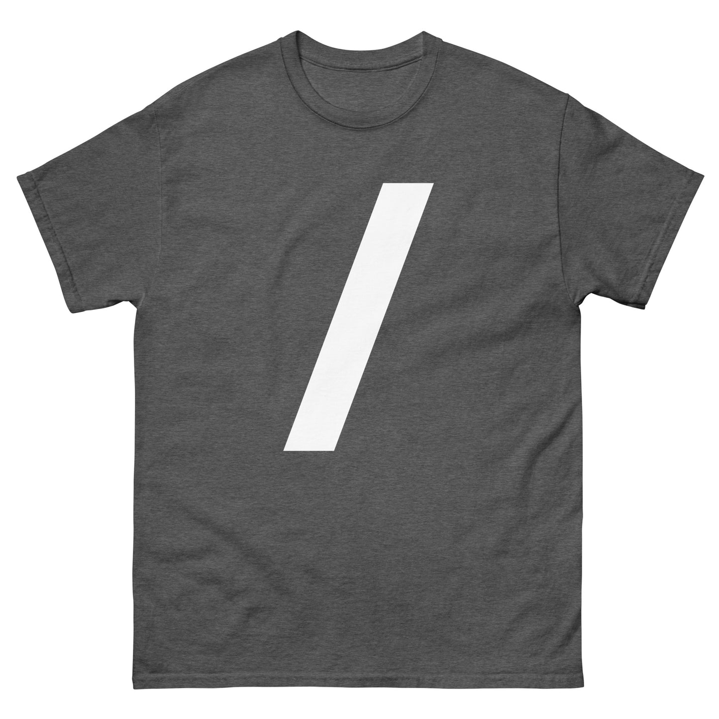 "Forward slash symbol WL" Men's classic tee