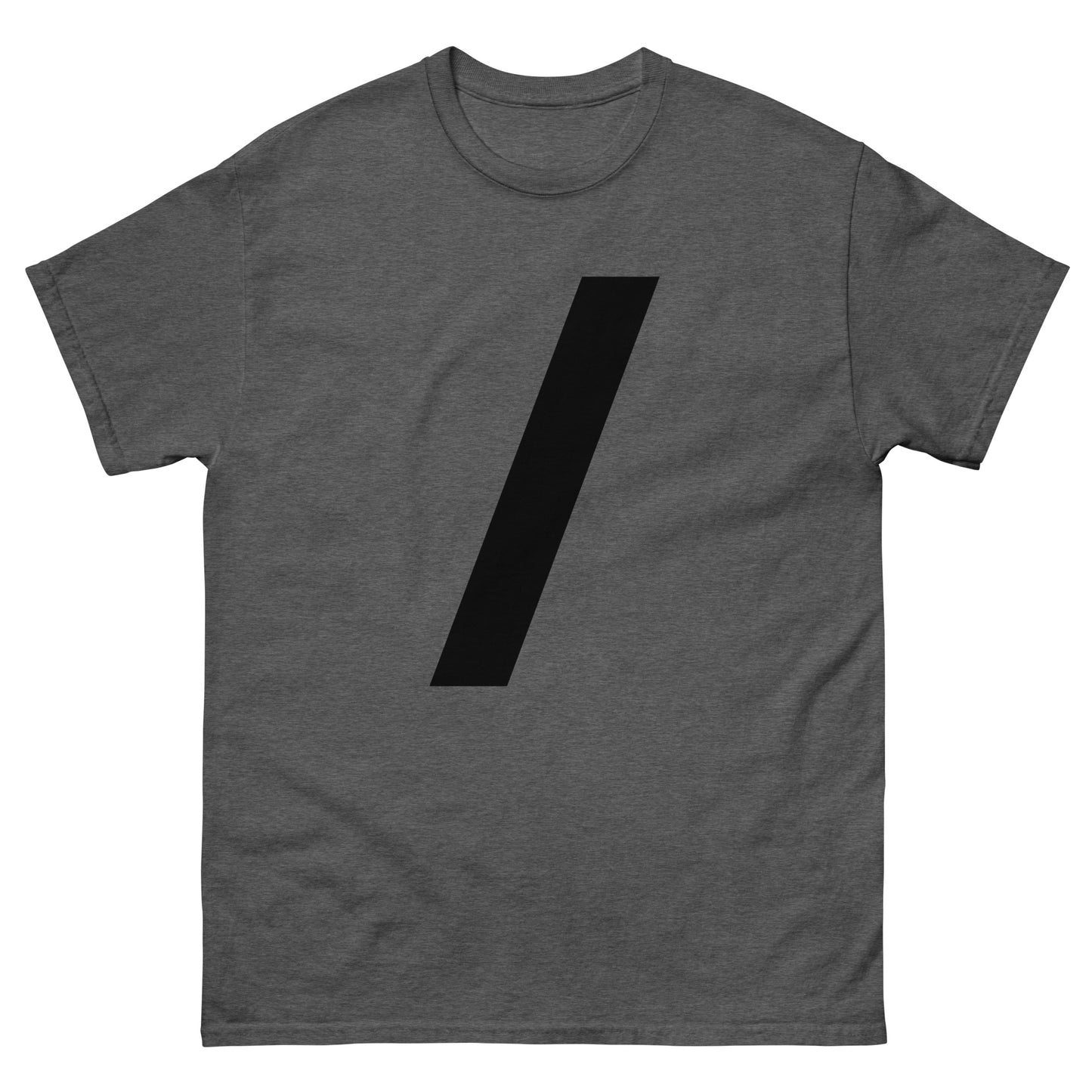 "Forward slash symbol BL" Men's classic tee