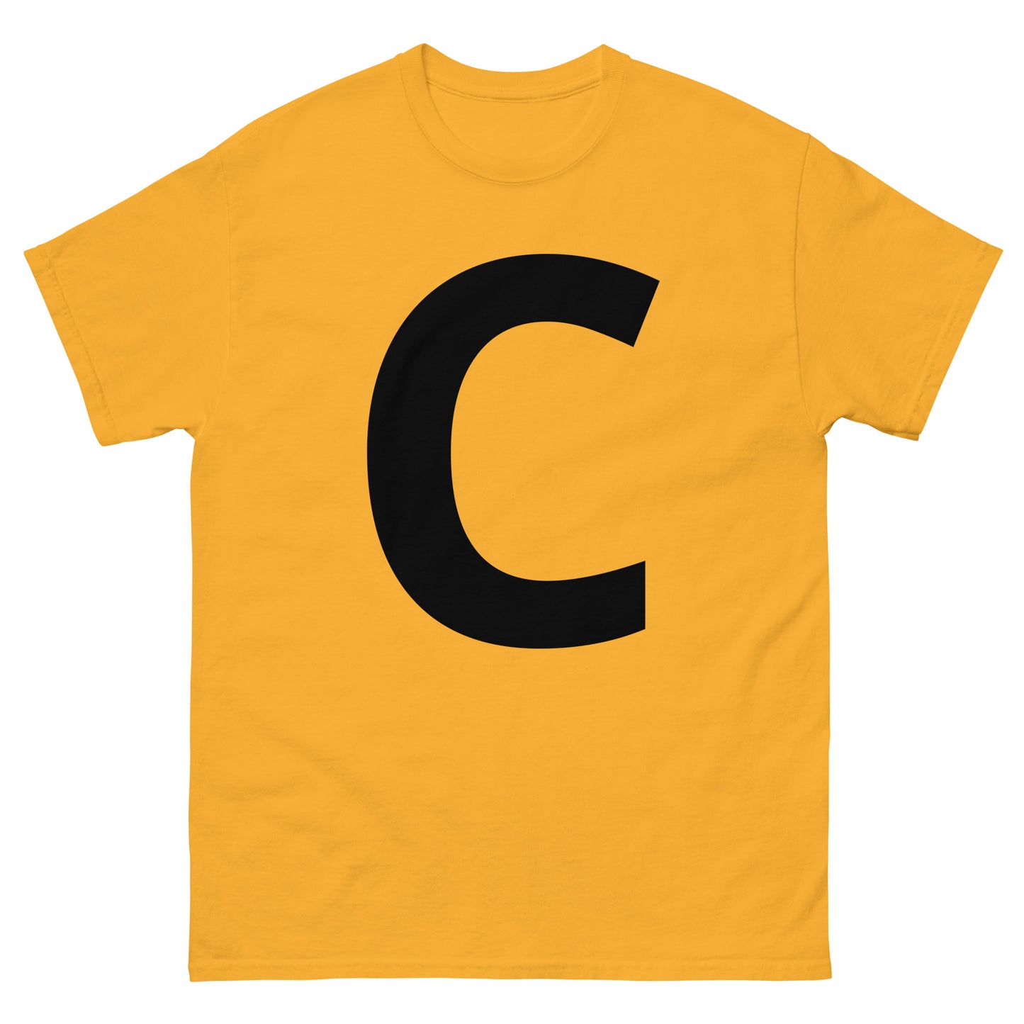"C letter BL" Men's classic tee