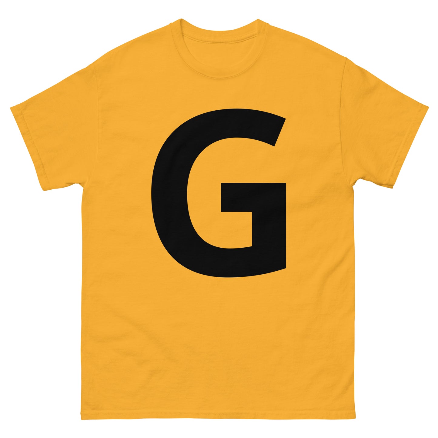 "G letter BL" Men's classic tee
