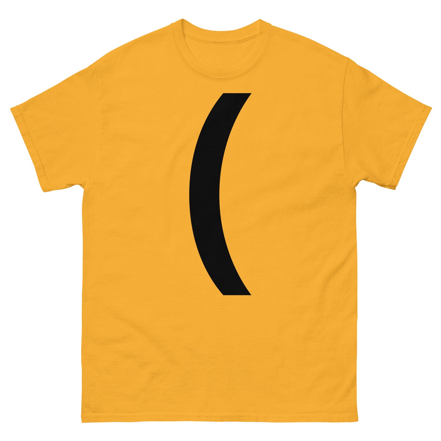 "Left parenthesis BL" Men's classic tee