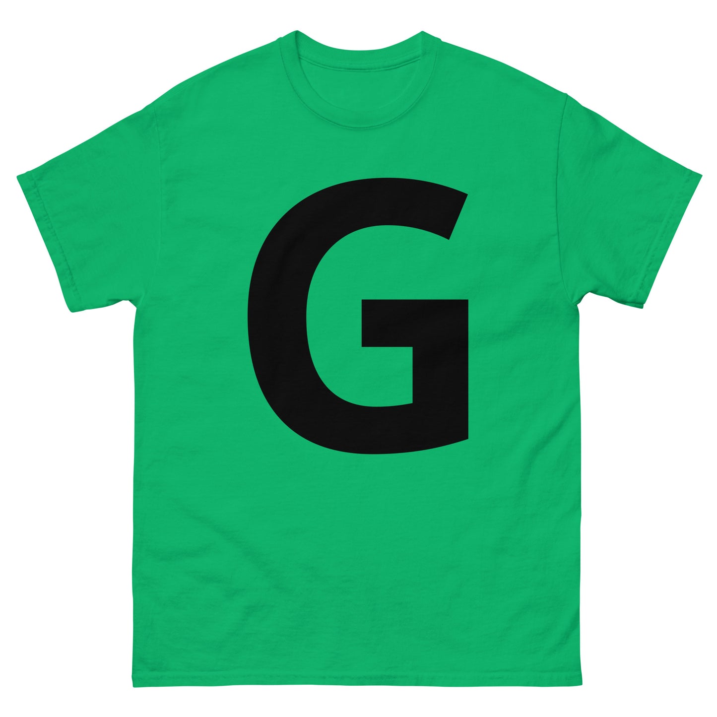 "G letter BL" Men's classic tee