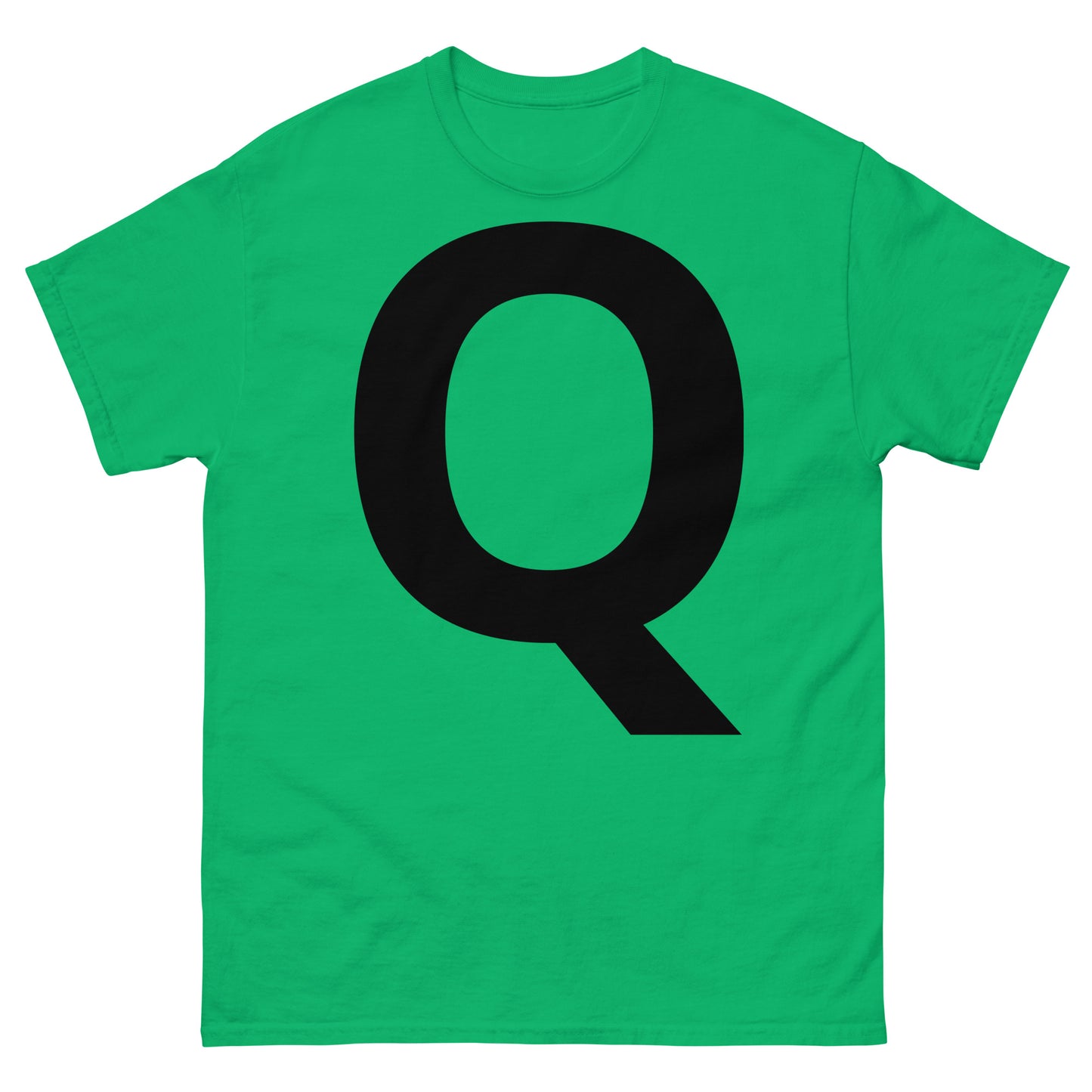 "Q letter BL" Men's classic tee