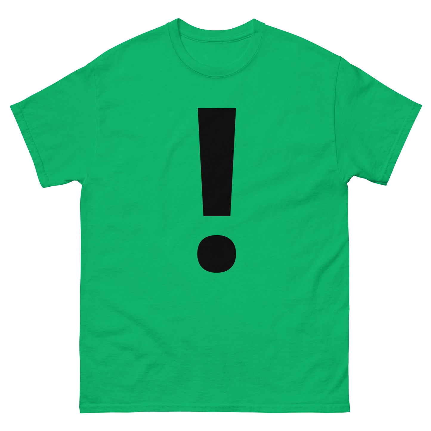 "Exclamation symbol BL" Men's classic tee