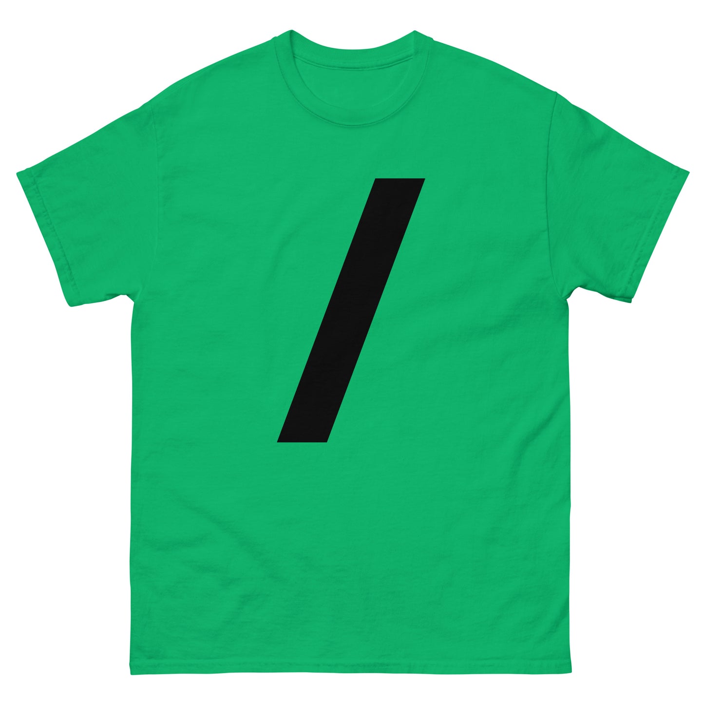 "Forward slash symbol BL" Men's classic tee