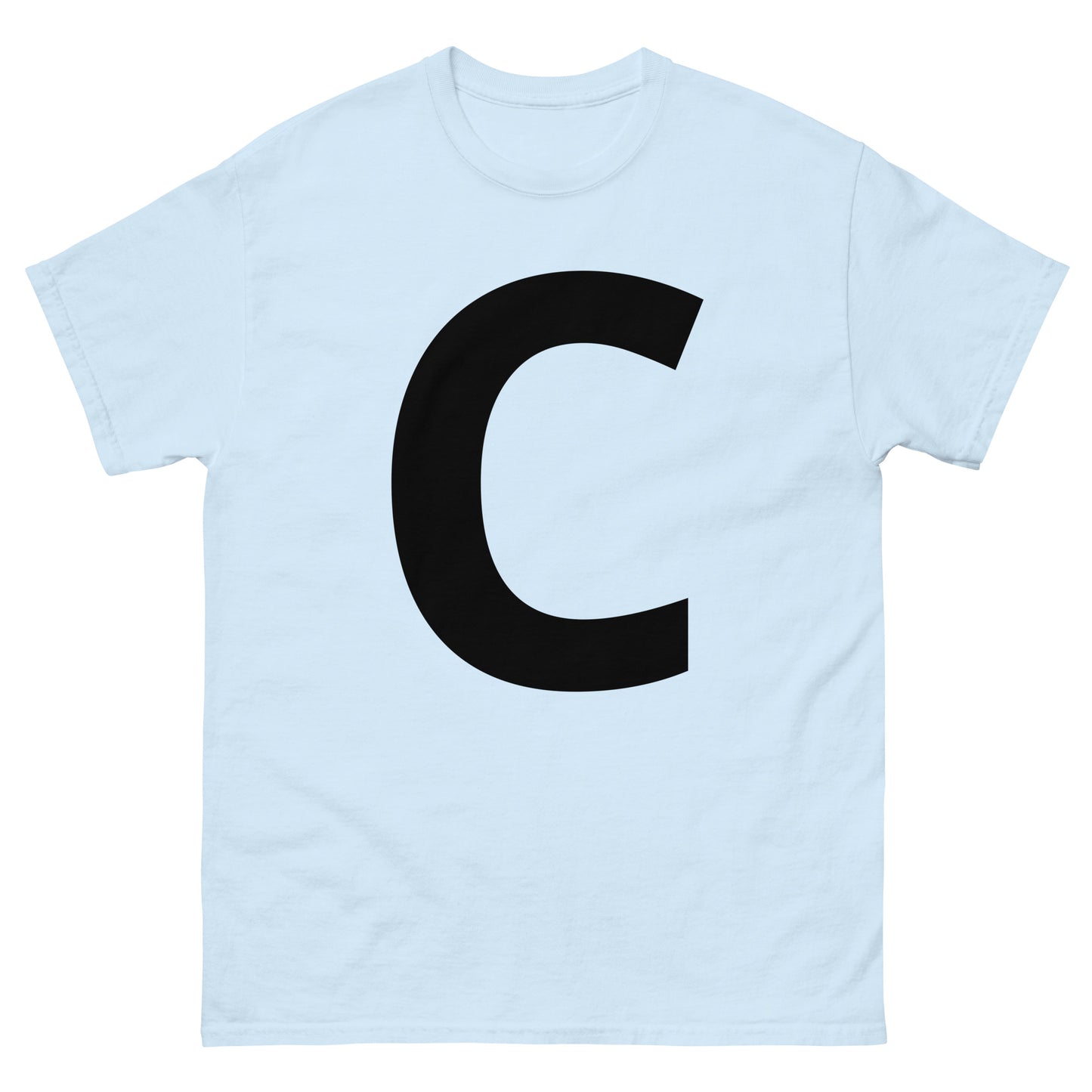"C letter BL" Men's classic tee