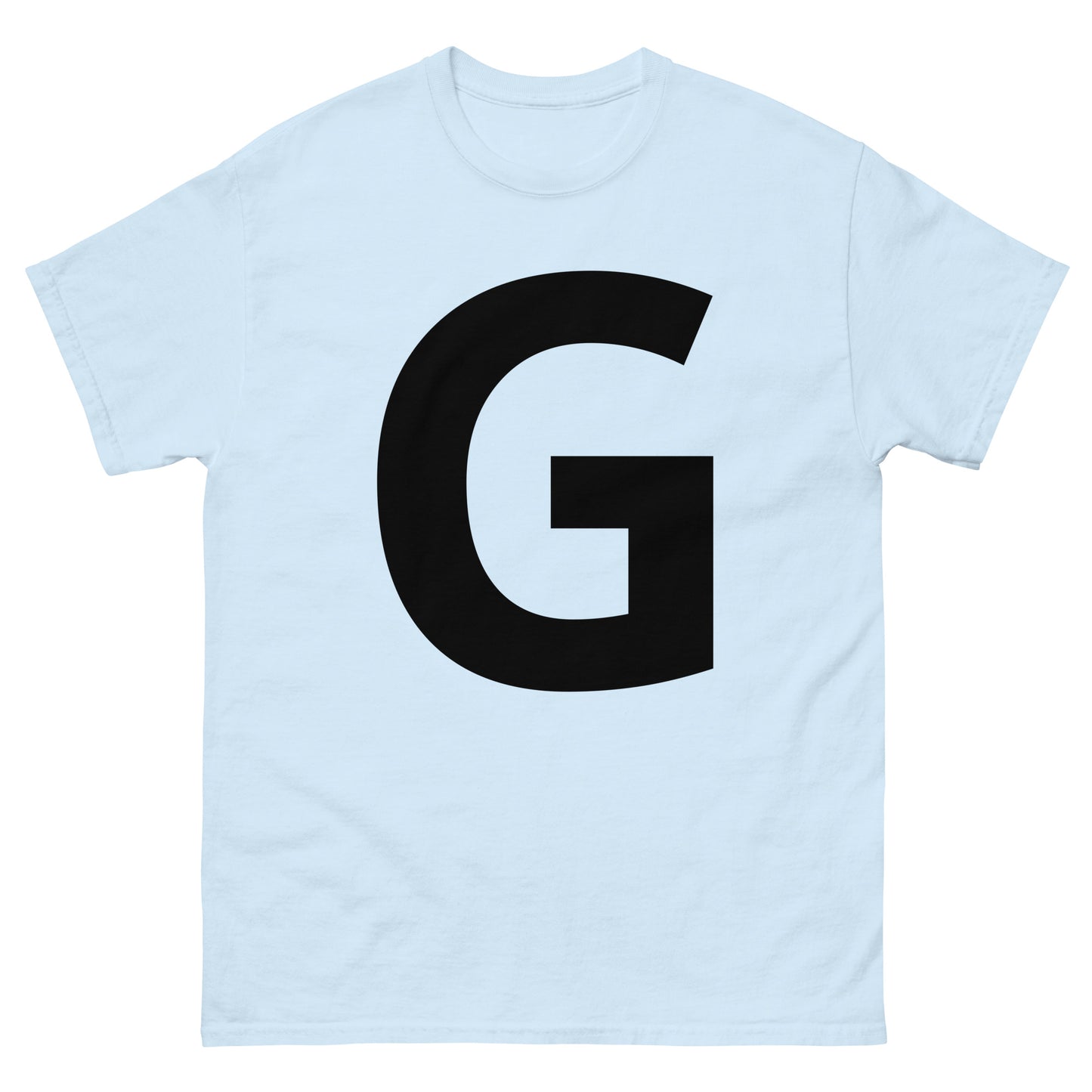 "G letter BL" Men's classic tee