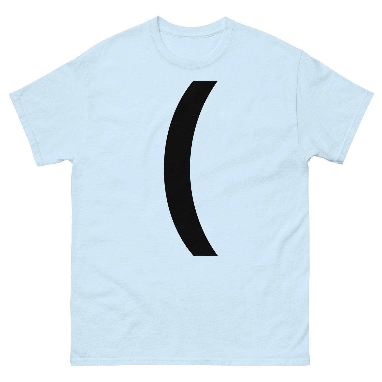 "Left parenthesis BL" Men's classic tee