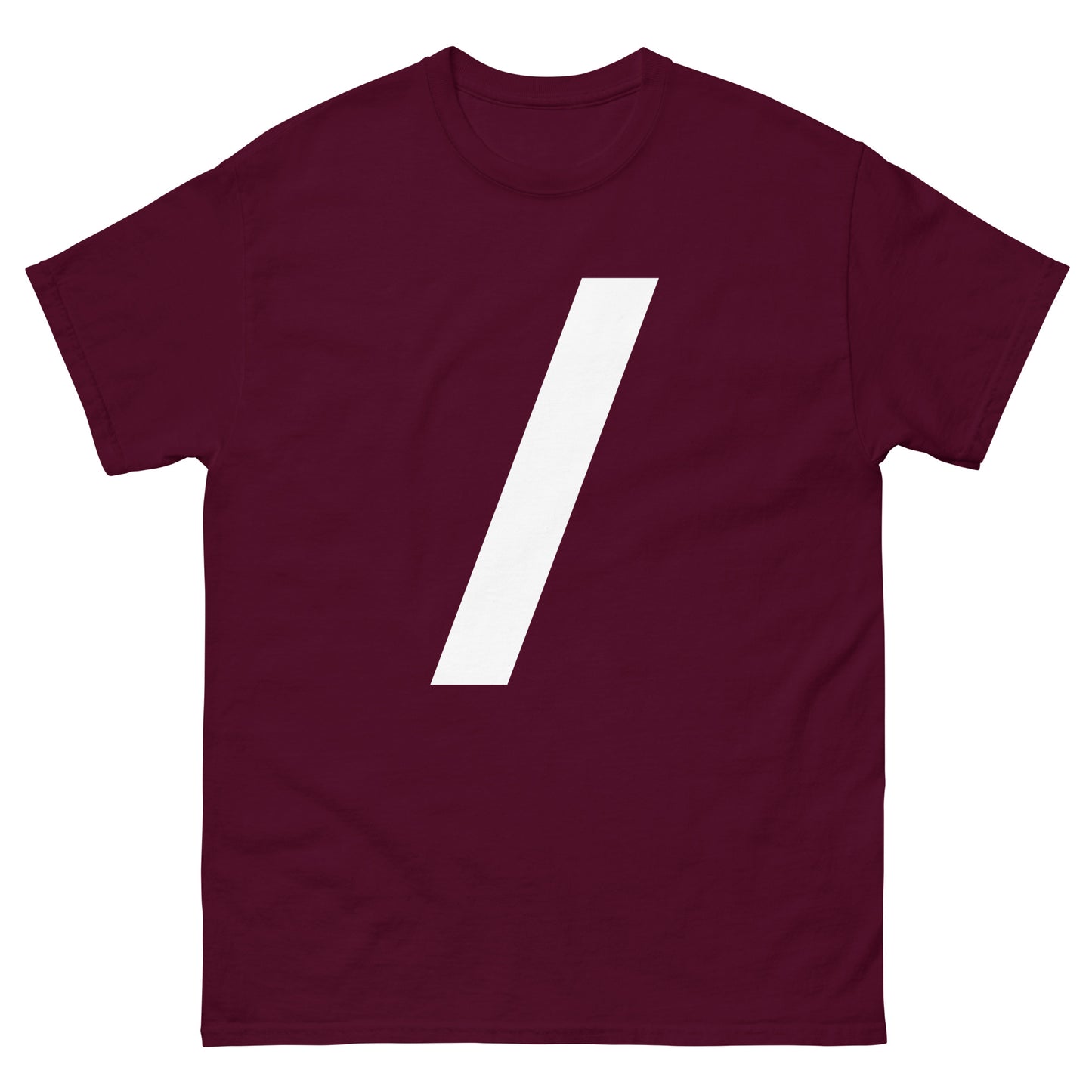 "Forward slash symbol WL" Men's classic tee