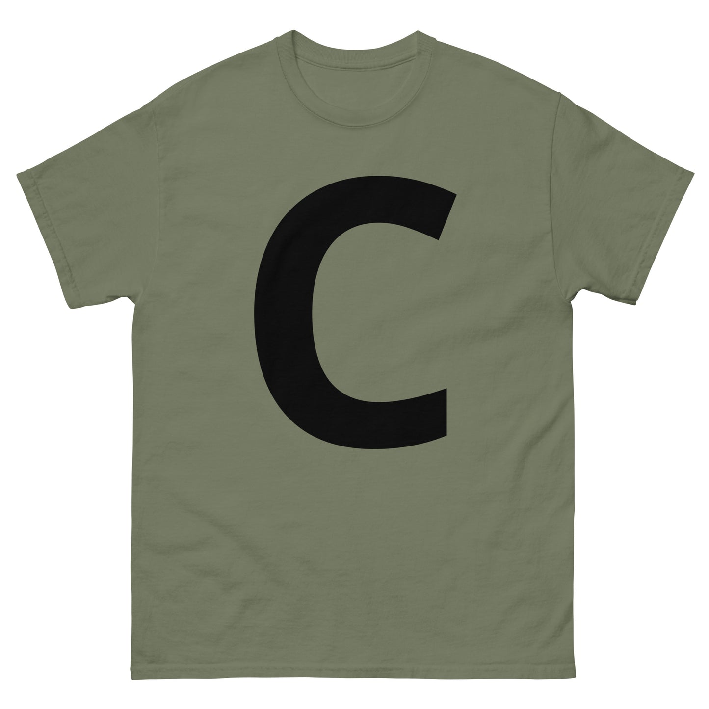 "C letter BL" Men's classic tee
