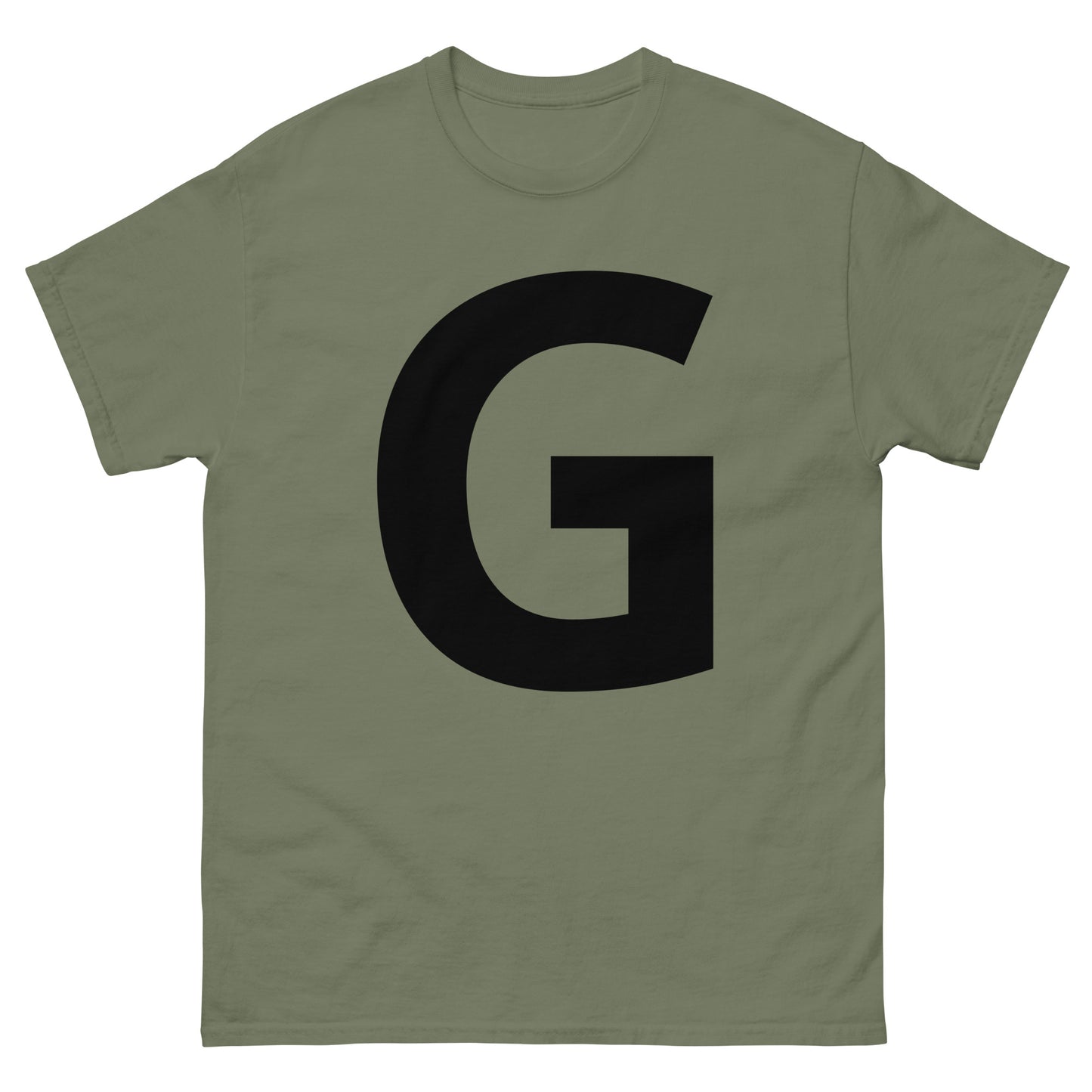 "G letter BL" Men's classic tee