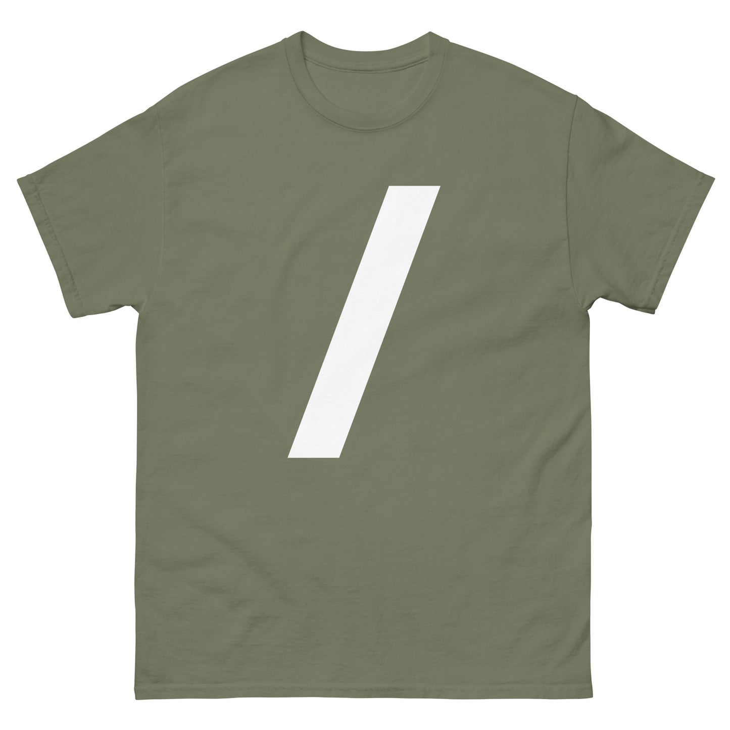 "Forward slash symbol WL" Men's classic tee