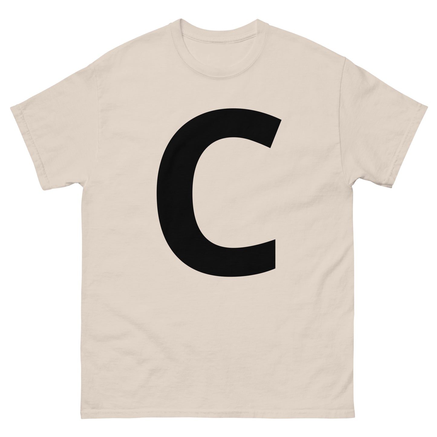 "C letter BL" Men's classic tee