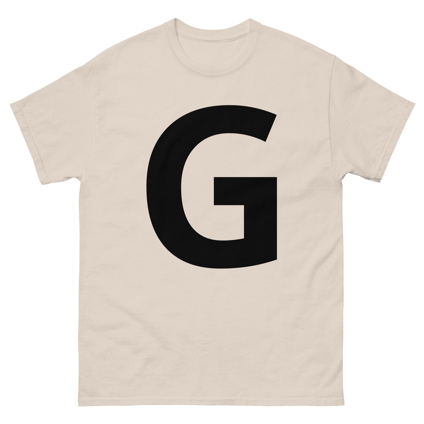 "G letter BL" Men's classic tee