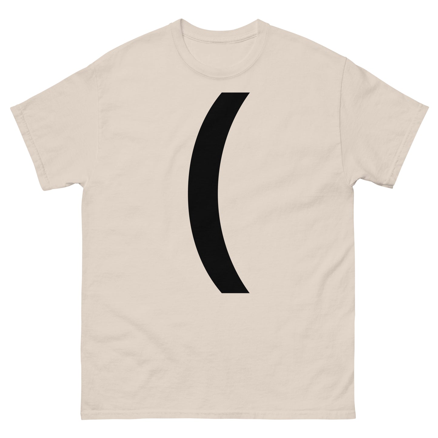 "Left parenthesis BL" Men's classic tee