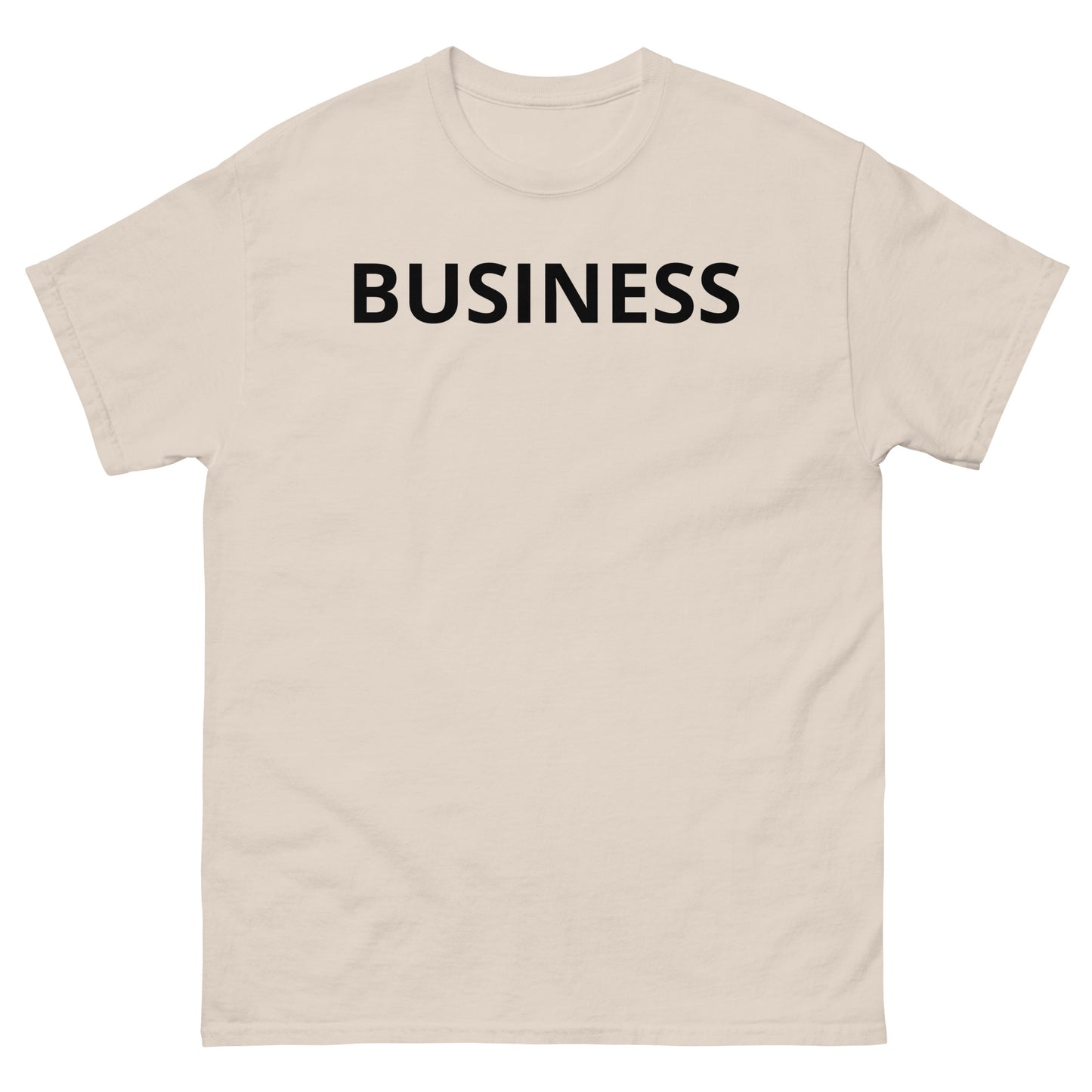 "BUSINESS at the front, PARTY at the back BL" Men's classic tee