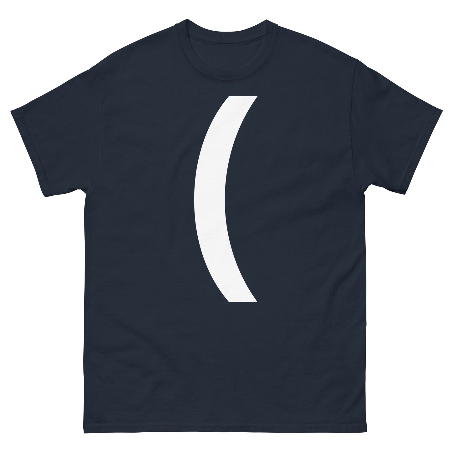 "Left parenthesis symbol WL" Men's classic tee