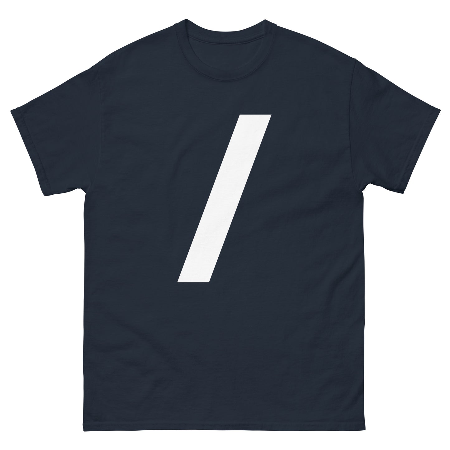 "Forward slash symbol WL" Men's classic tee