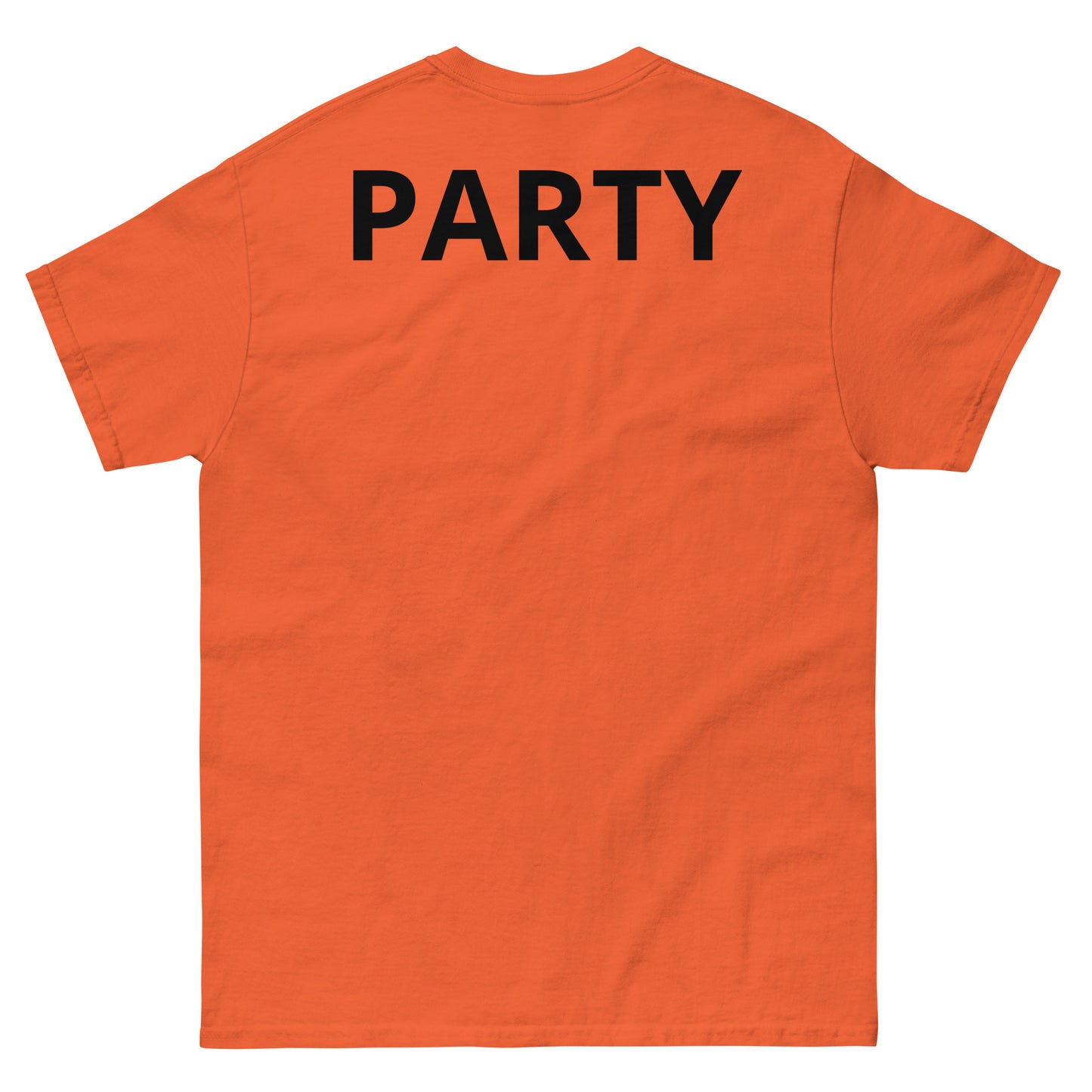 "BUSINESS at the front, PARTY at the back BL" Men's classic tee