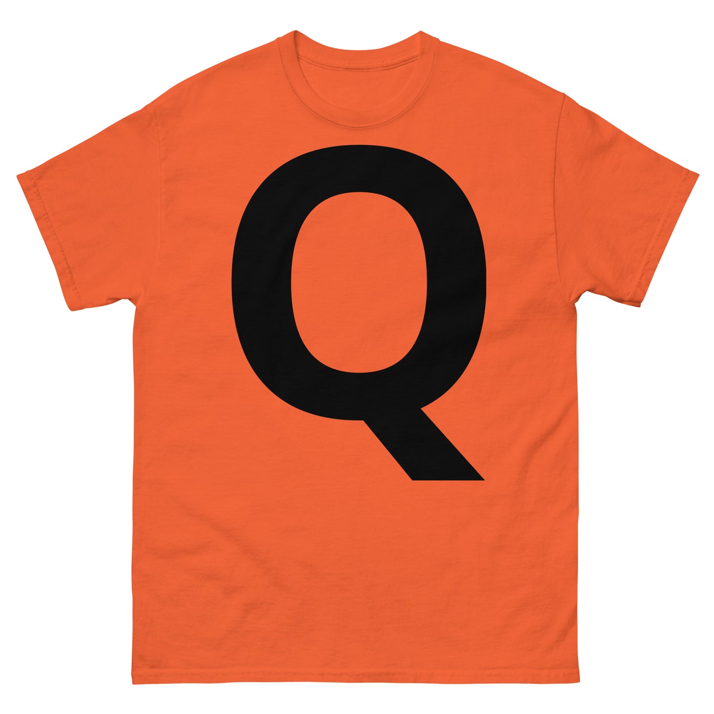 "Q letter BL" Men's classic tee