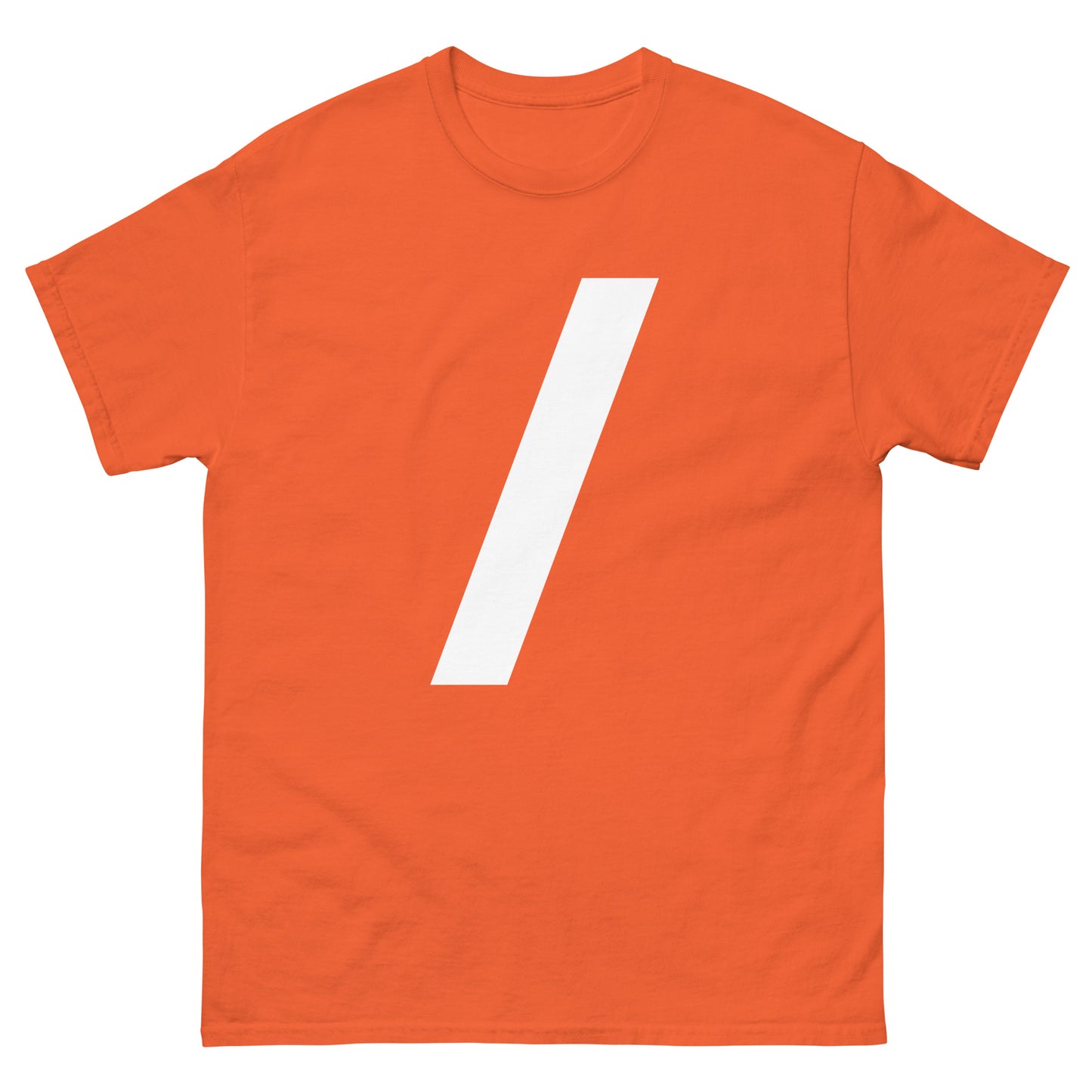 "Forward slash symbol WL" Men's classic tee
