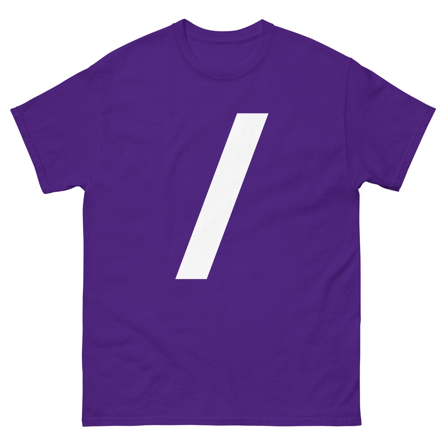 "Forward slash symbol WL" Men's classic tee