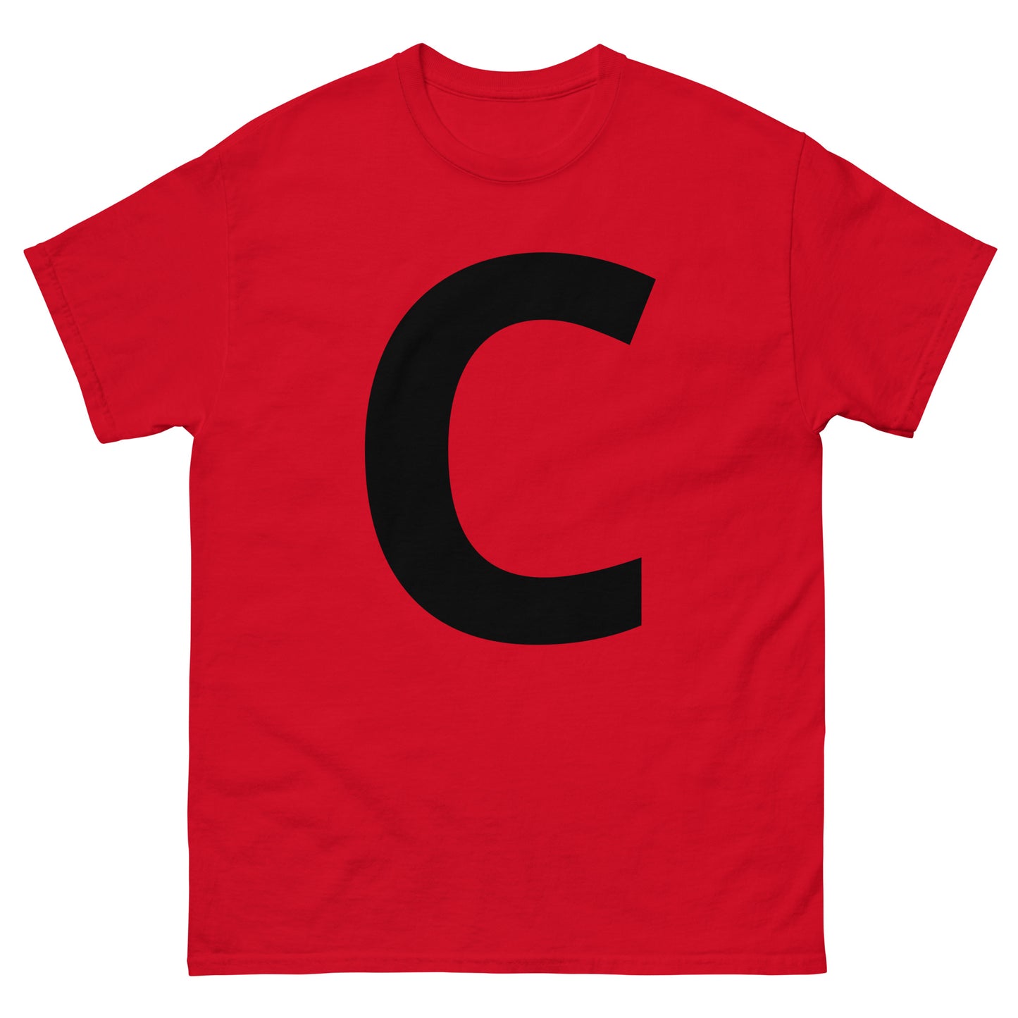 "C letter BL" Men's classic tee