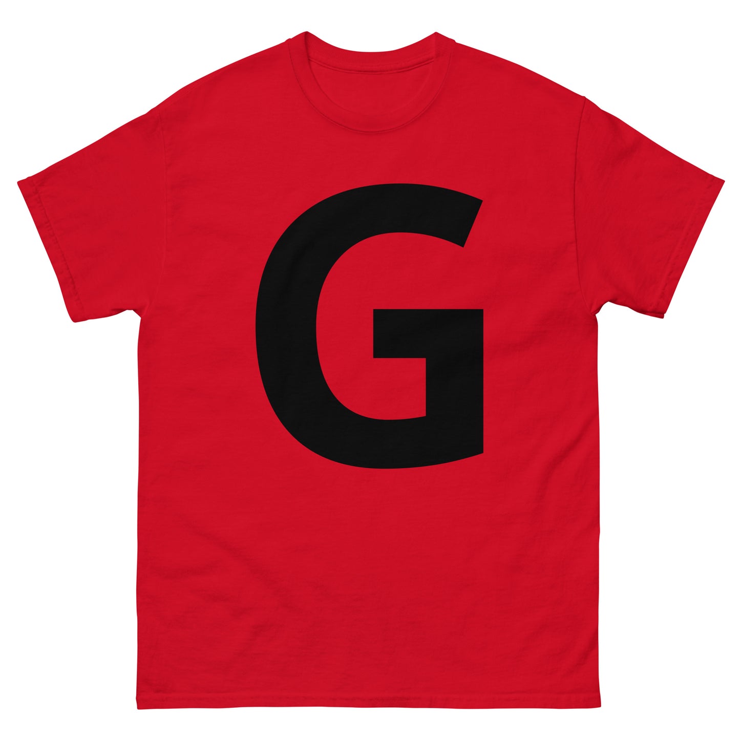 "G letter BL" Men's classic tee