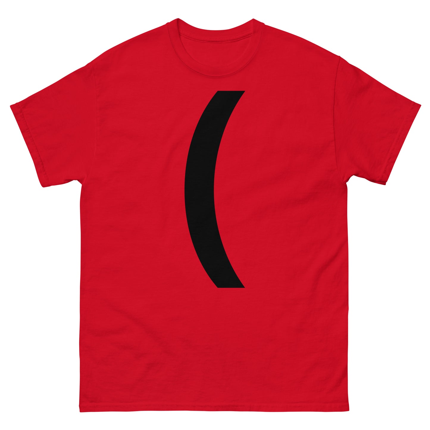 "Left parenthesis BL" Men's classic tee